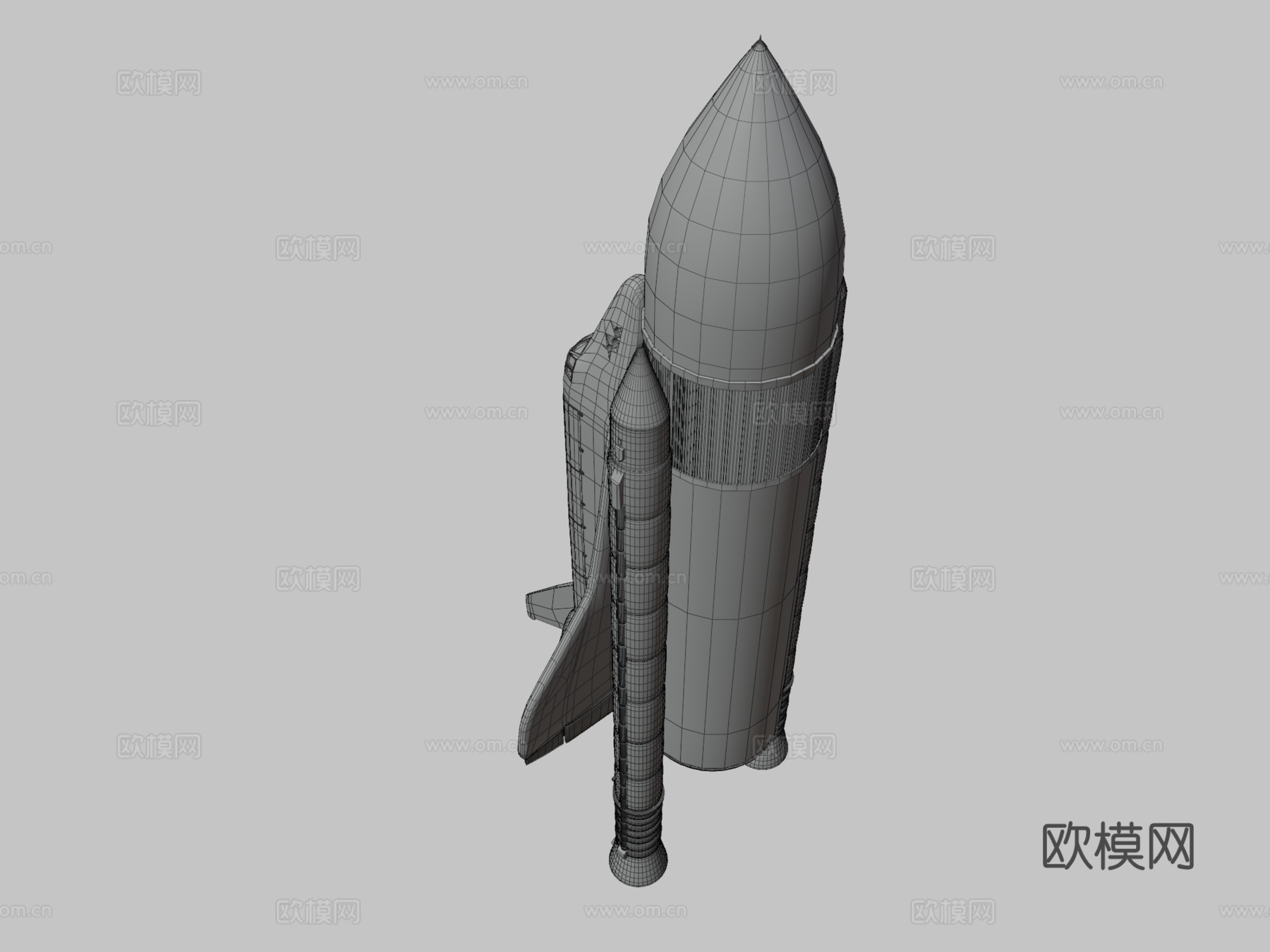 航天飞机亚特兰蒂斯号su模型