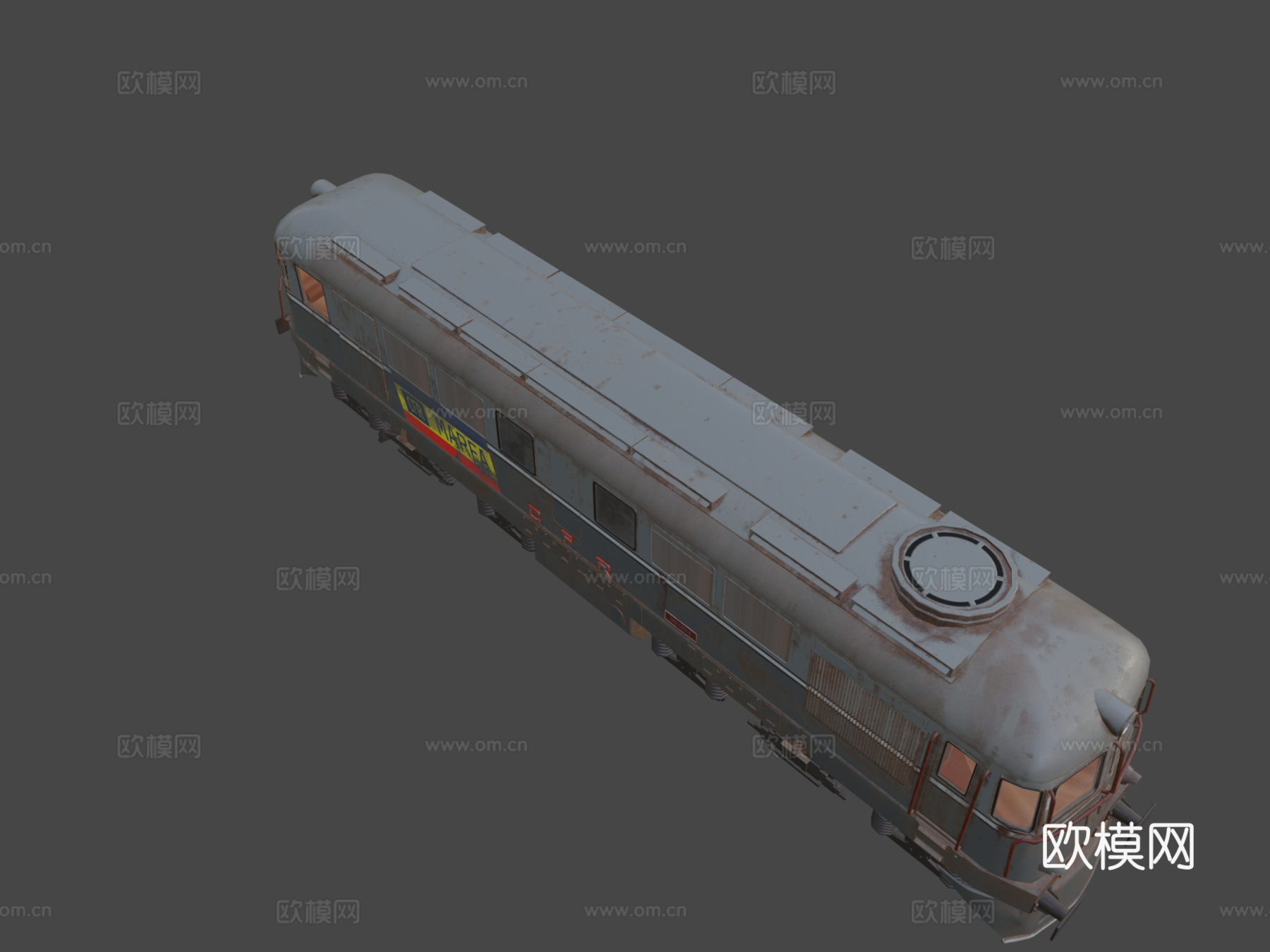 DA柴油机车su模型