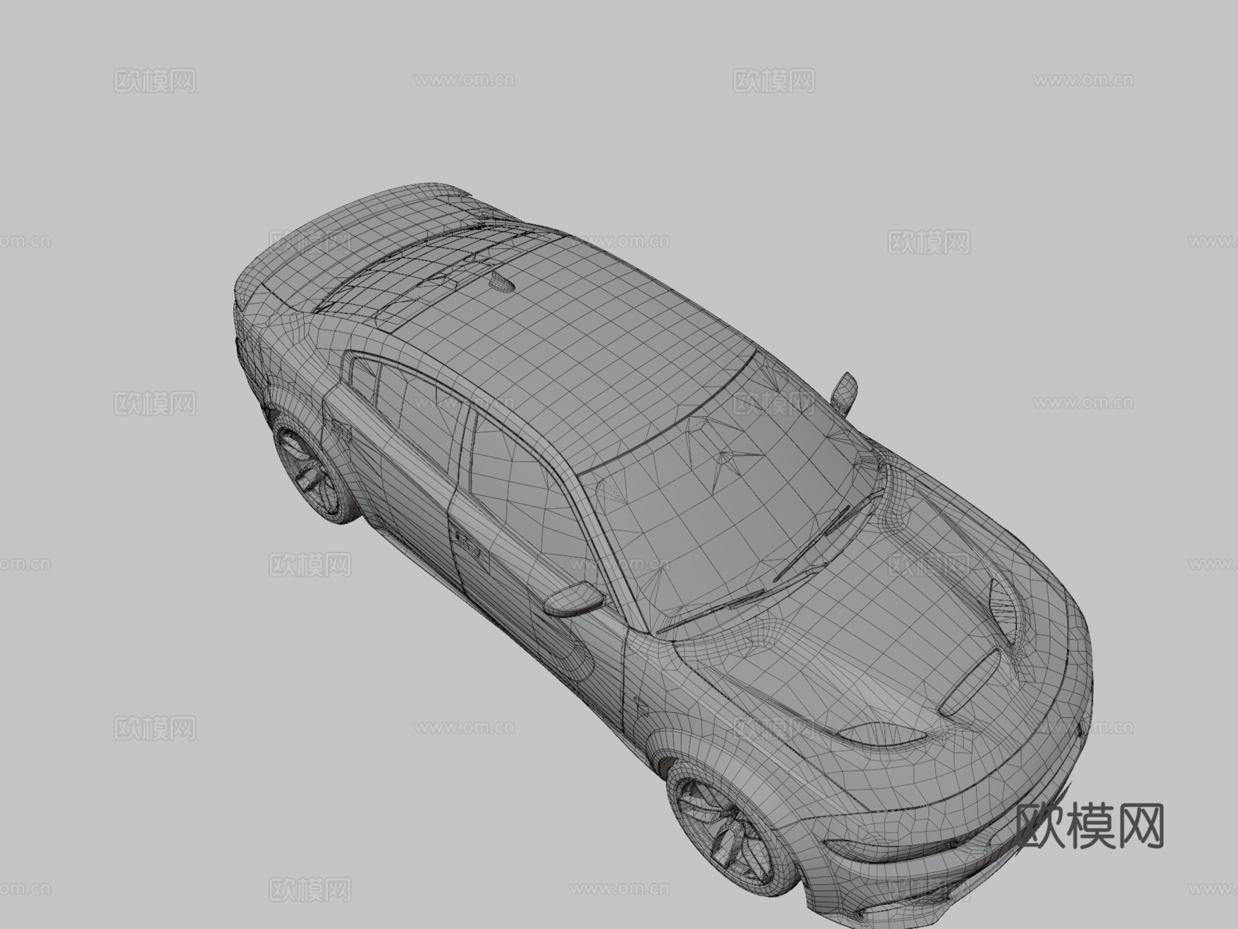 款道奇挑战者SRT地狱猫su模型