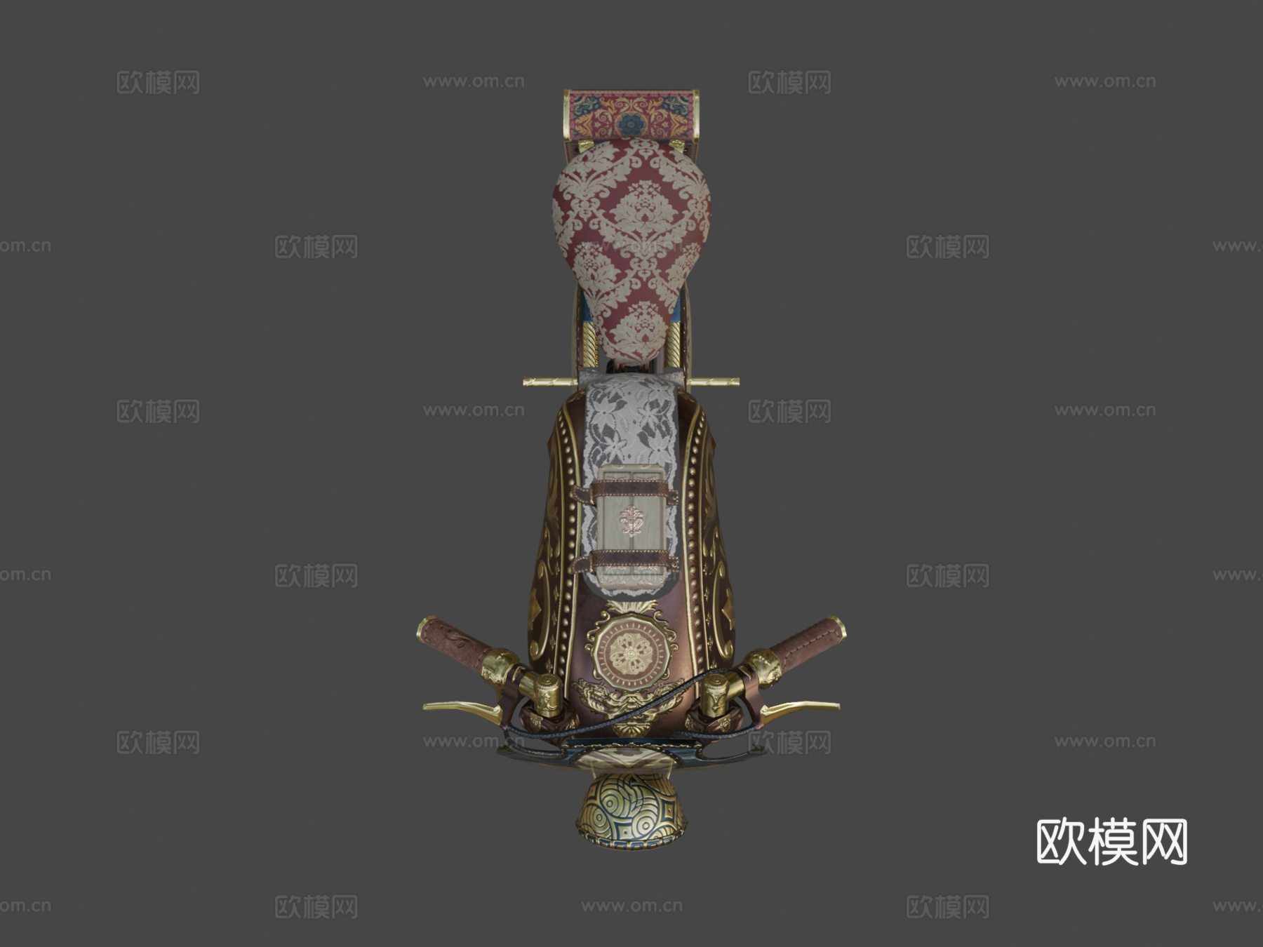 维多利亚单轮摩托车su模型