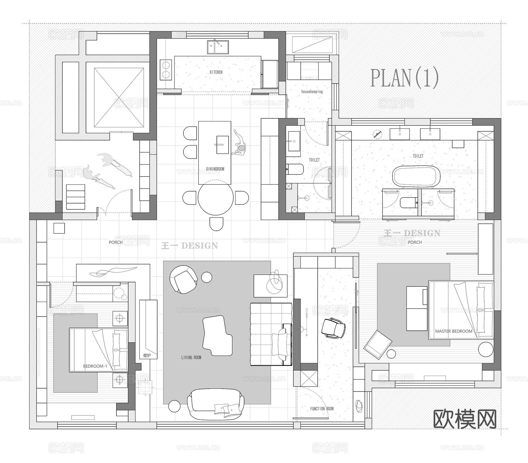 平面图   方案图   CAD方案cad施工图