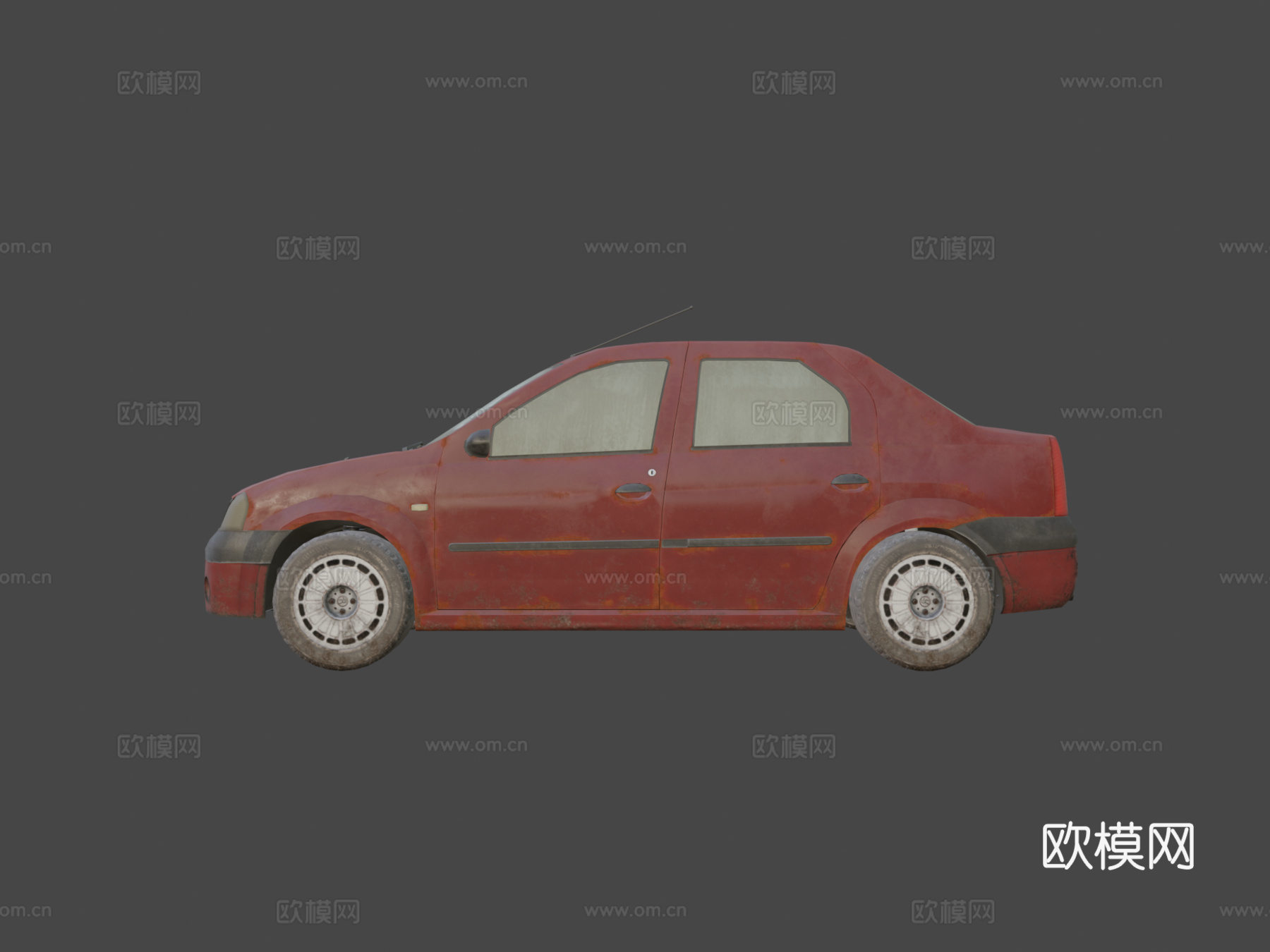 雷诺洛根2004su模型