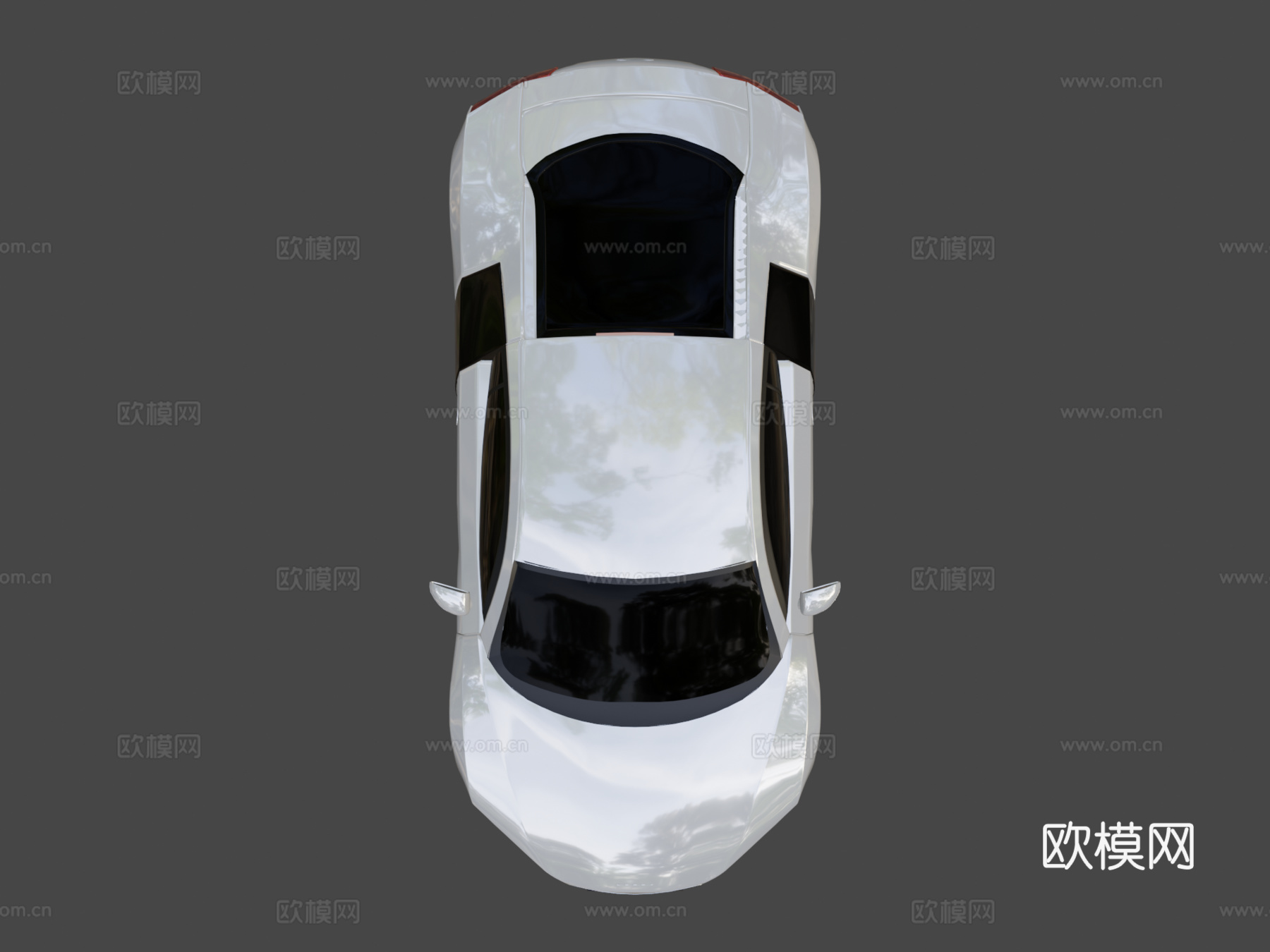 奥迪R8三维模型su模型