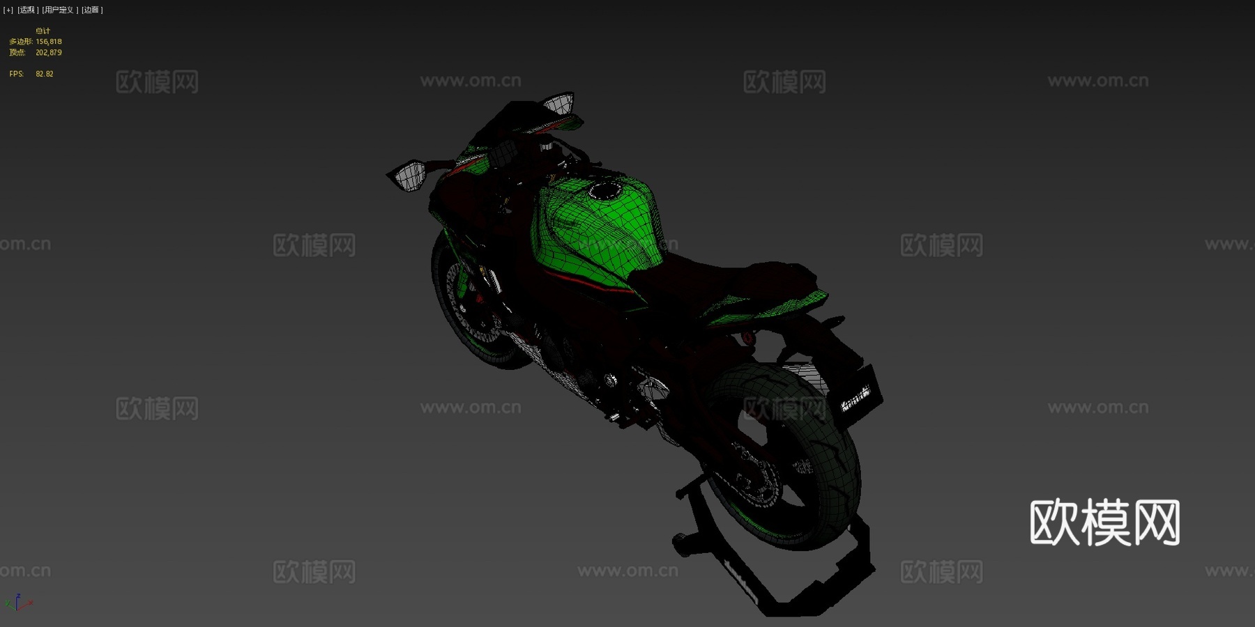 川崎忍者ZX10R 2021su模型