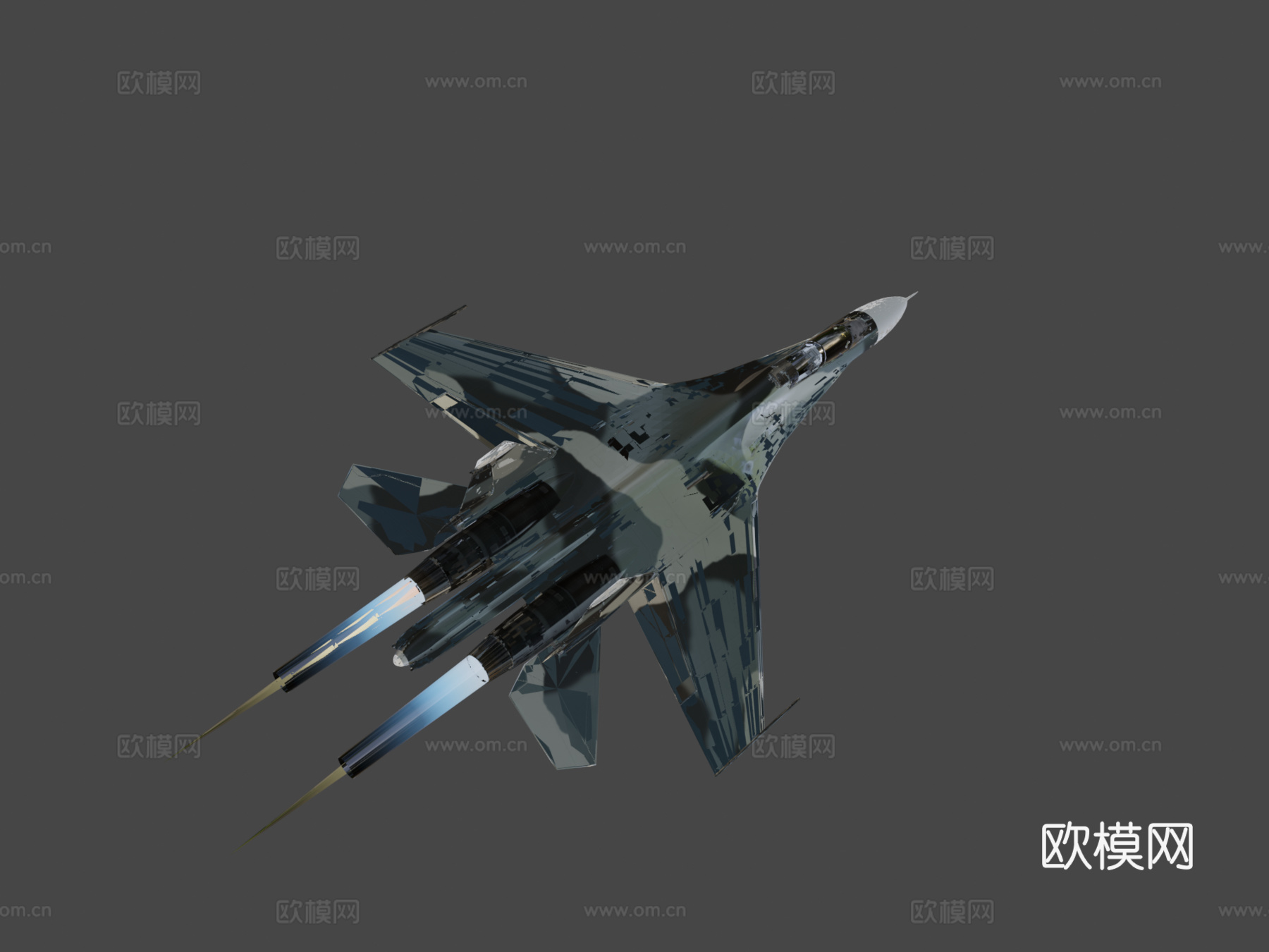SU-30飞机su模型