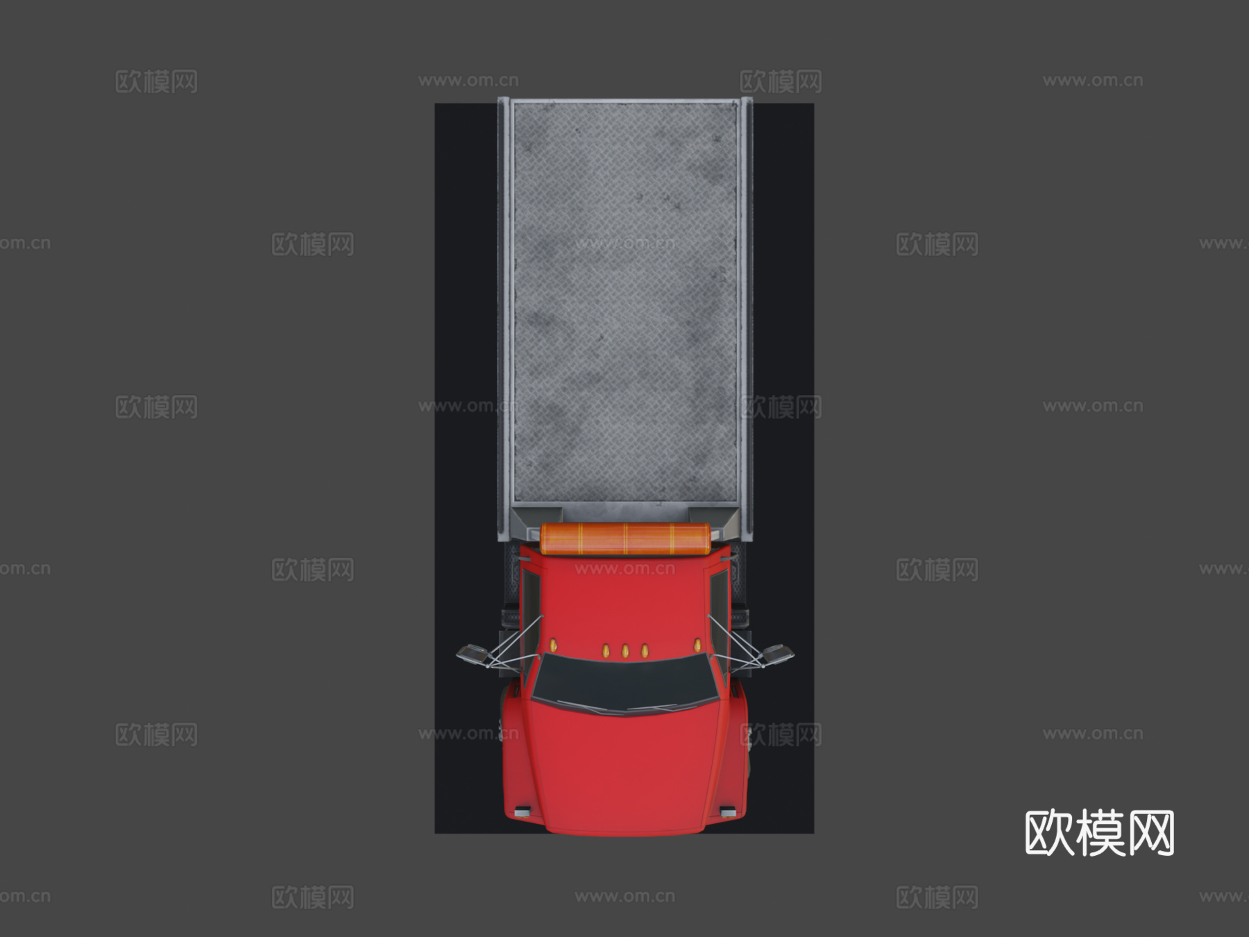 顶级踢卡车su模型