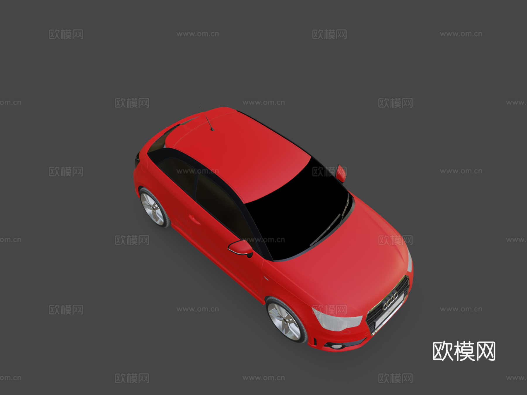 奥迪汽车su模型