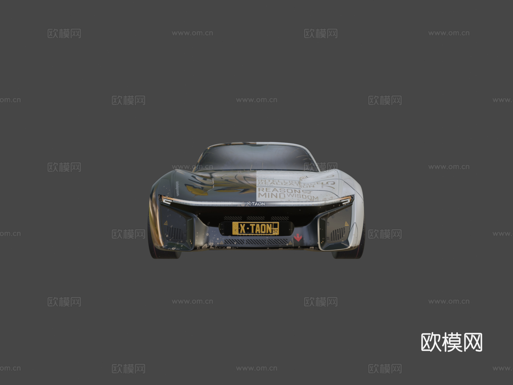 X-Taon - 心灵与灵魂艺术车su模型