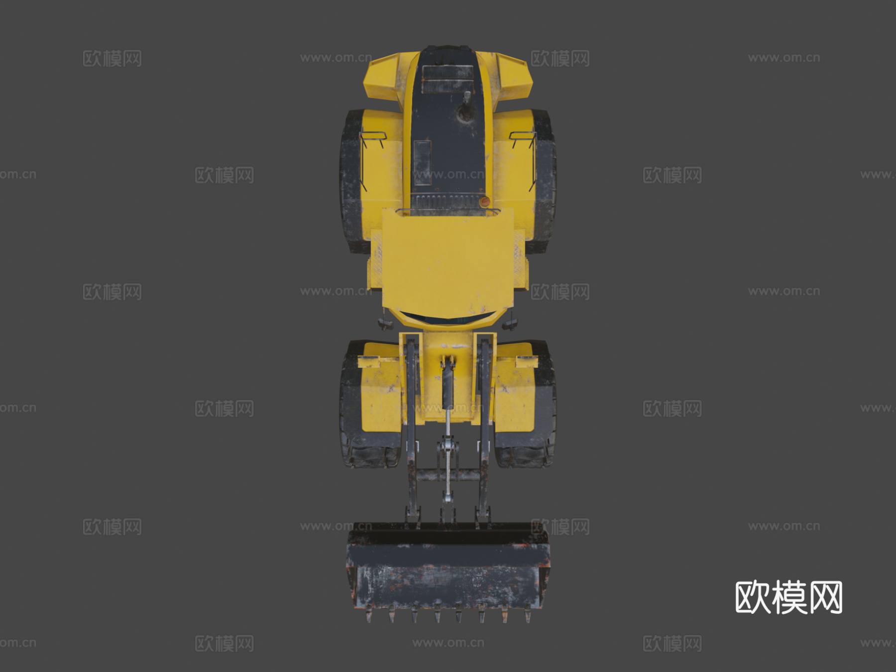 轮式装载机su模型