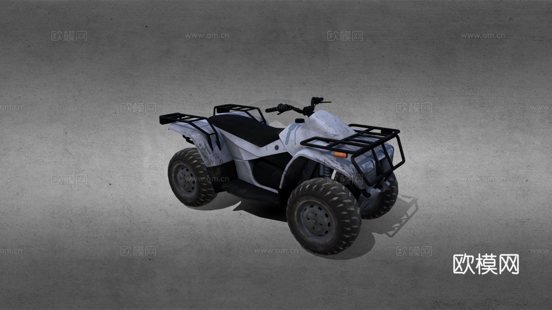 四轮摩托车3Dsu模型
