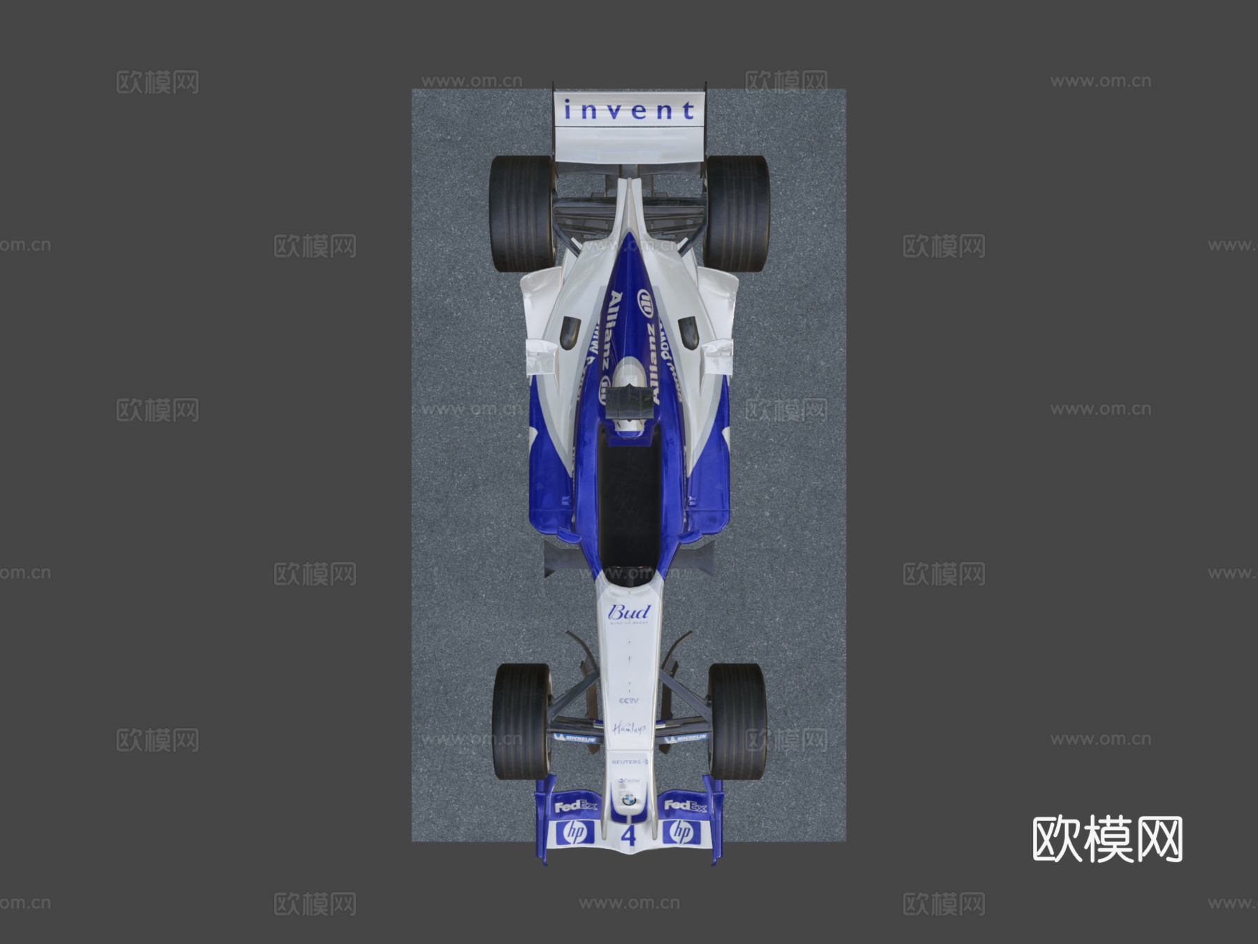 一级方程式威廉姆斯FW26su模型