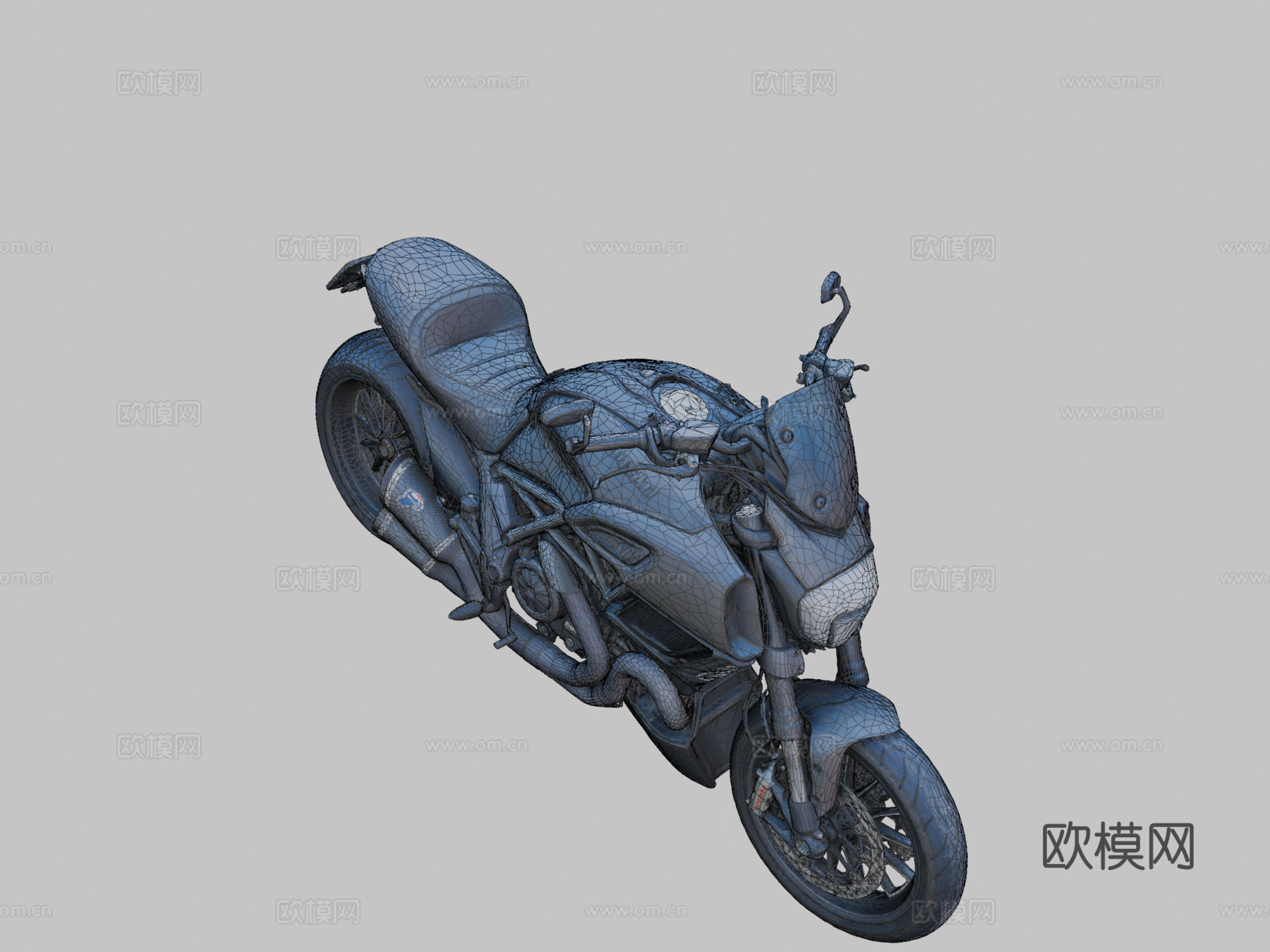 杜卡迪大魔鬼 - 网站版本su模型