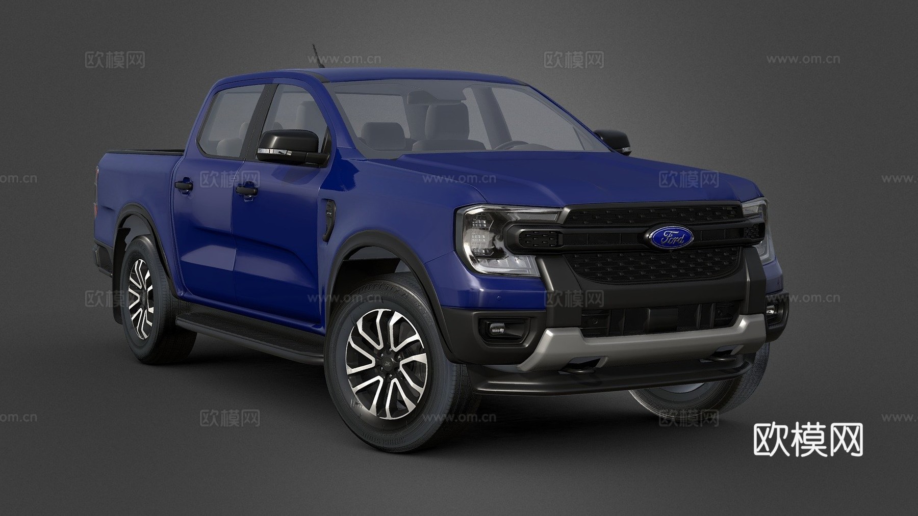 福特游骑兵下一代2023运动版su模型