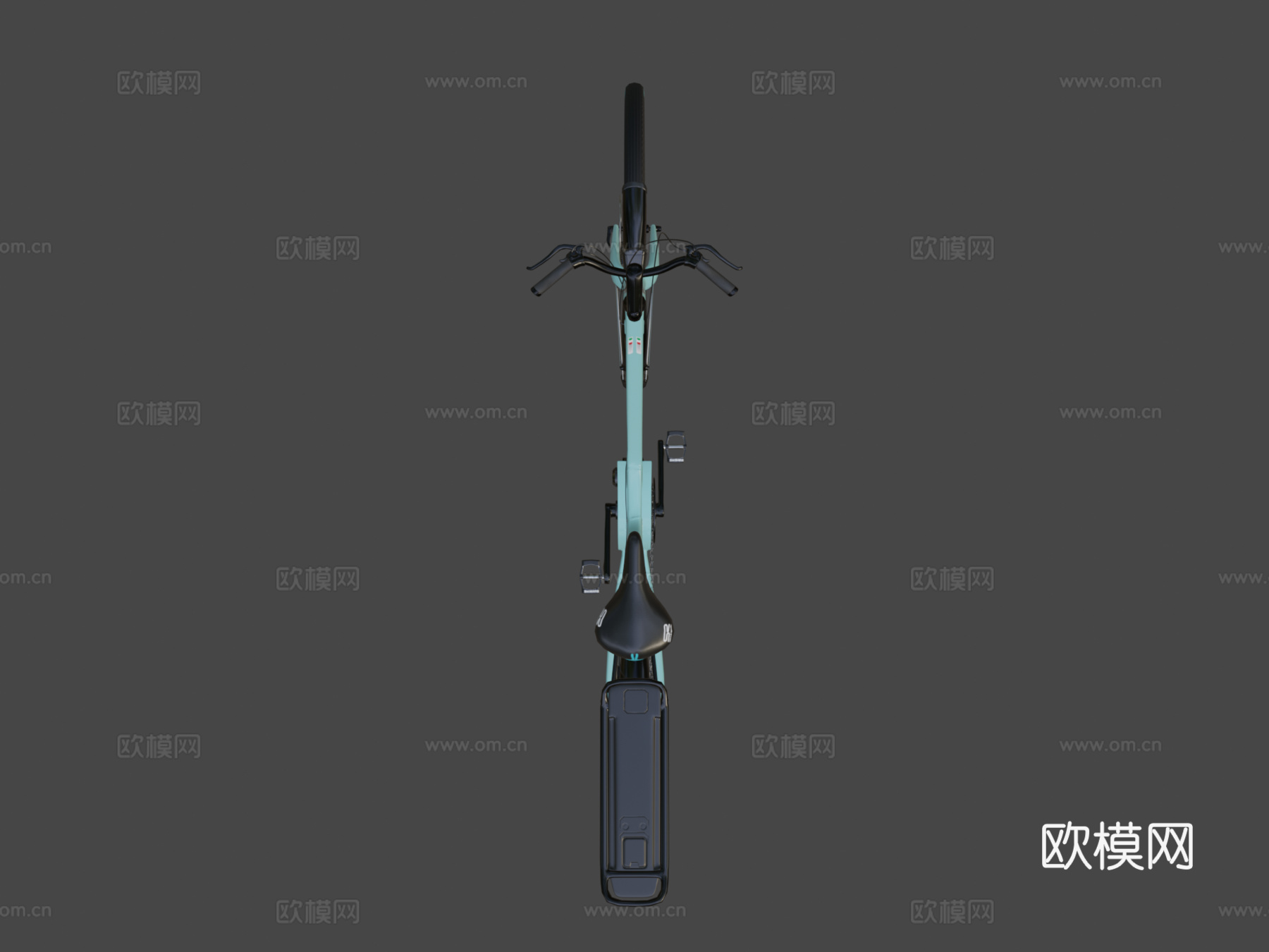 比安奇长岛电动自行车su模型