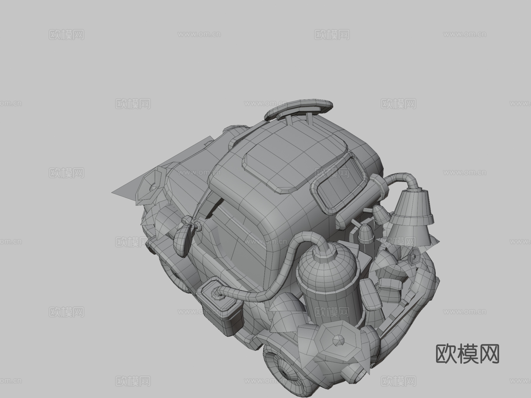 卡通汽车su模型