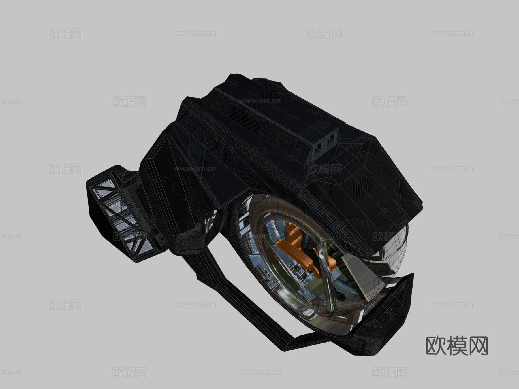 超级摩托气垫船su模型