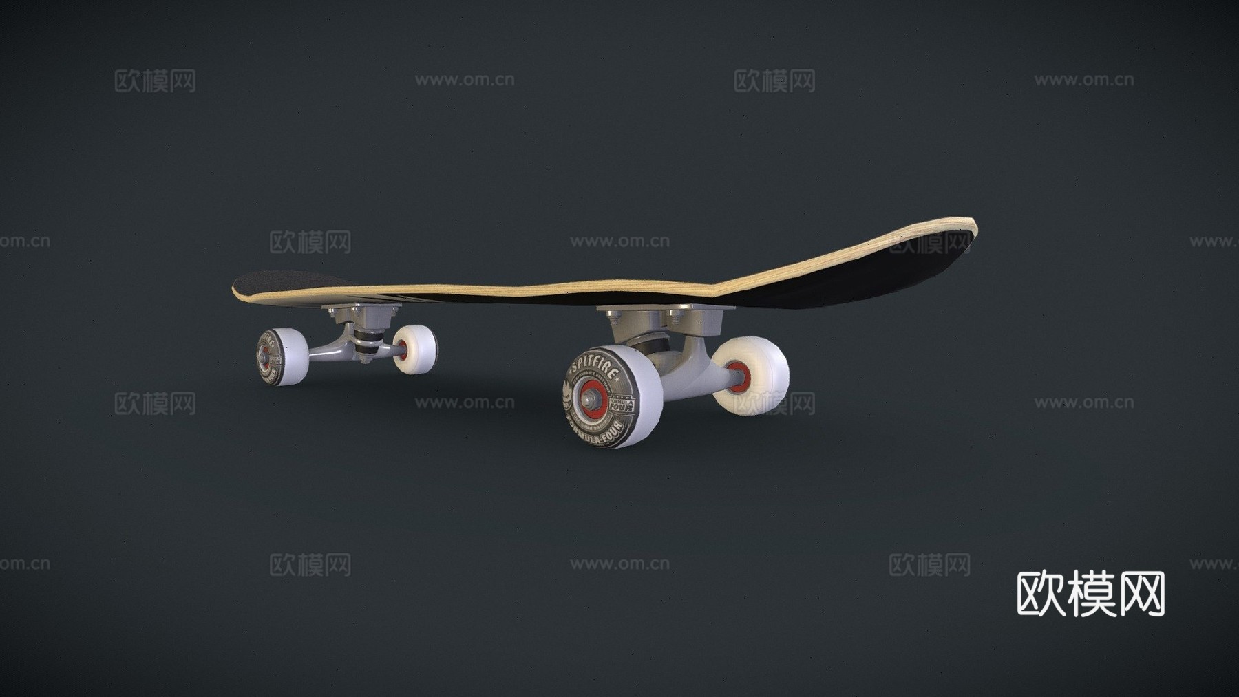 滑板模型su模型