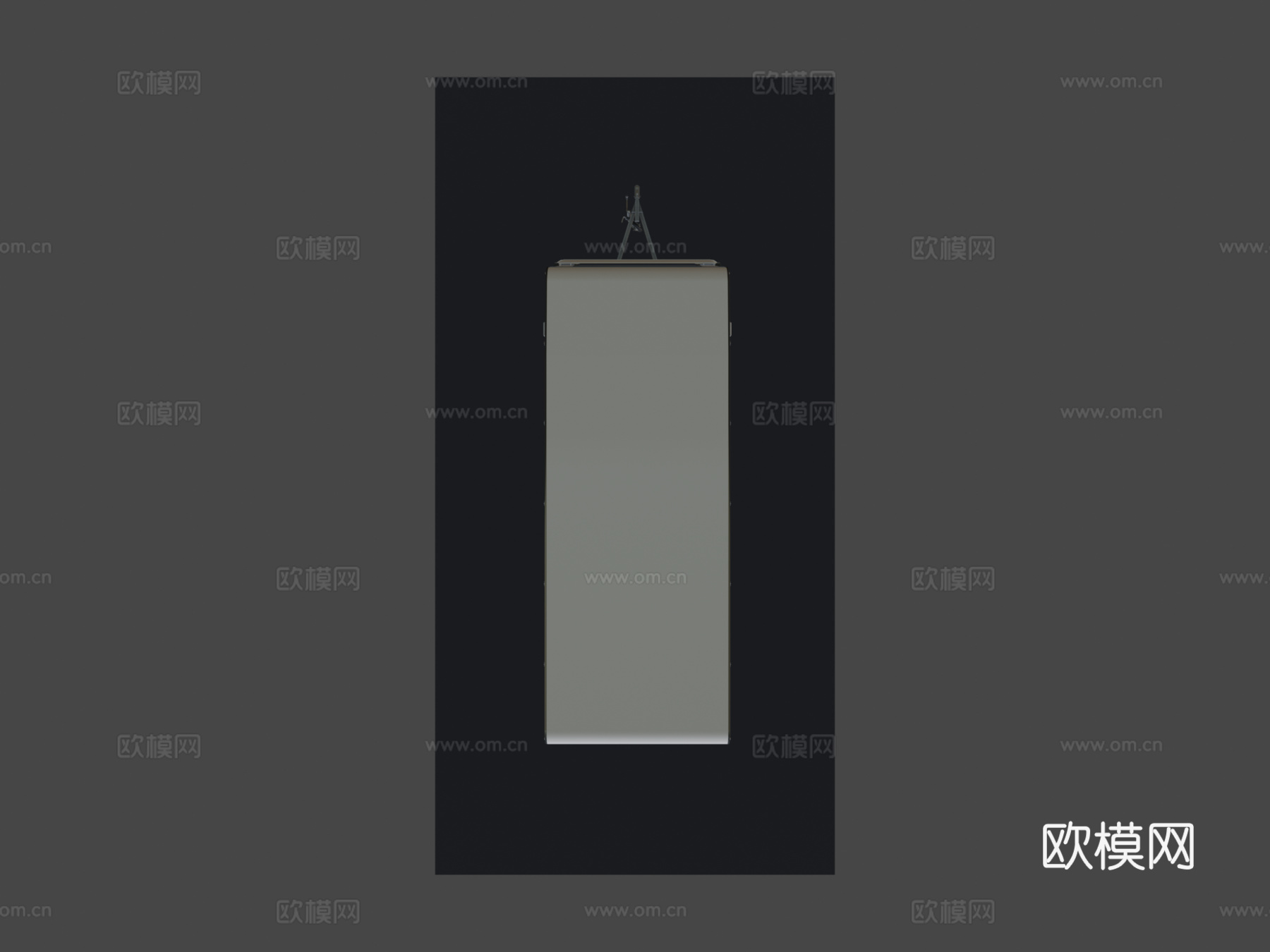 PBR露营拖车su模型