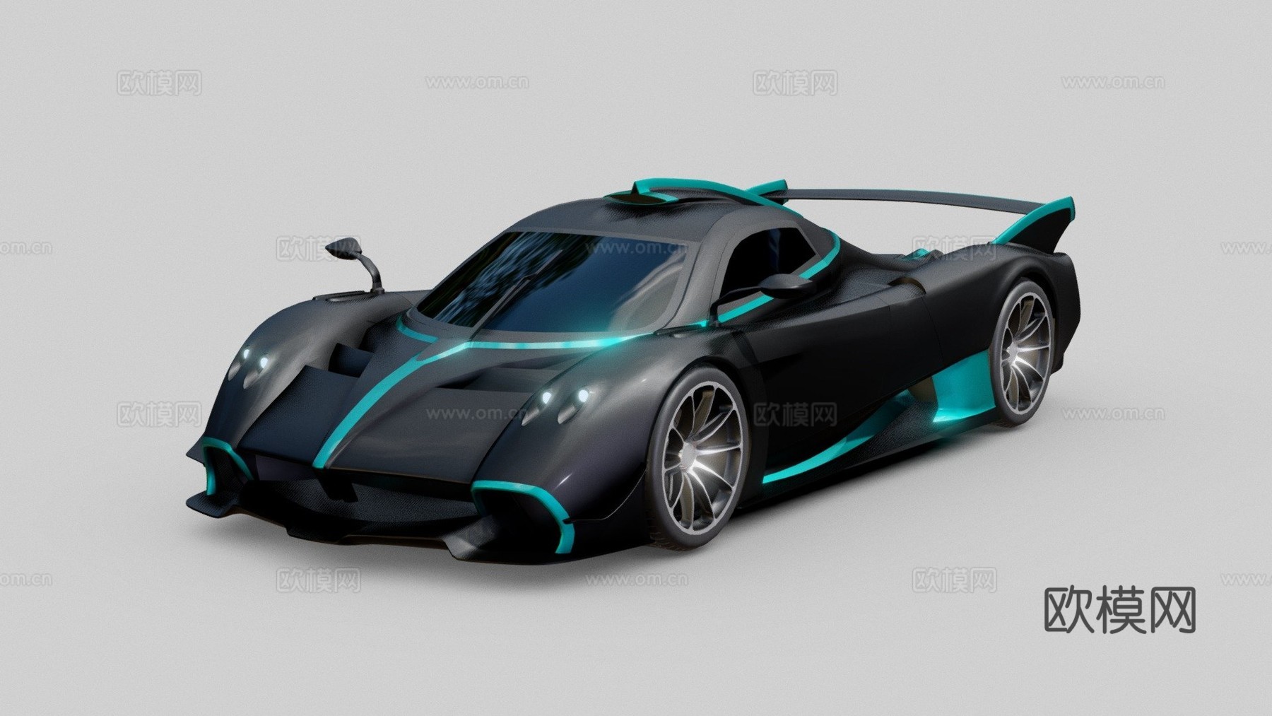 帕加尼 Huayra Rsu模型