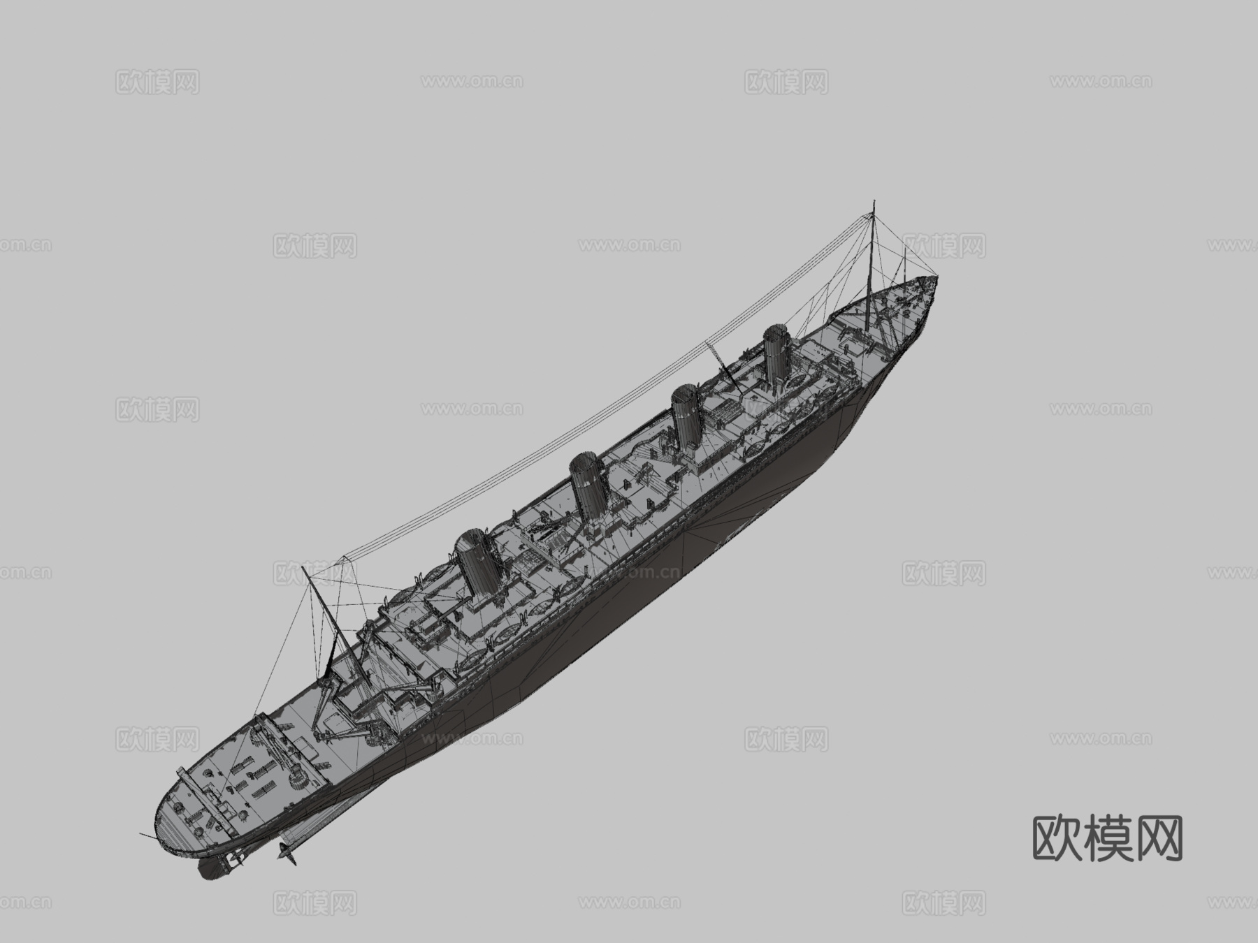 RMS 泰坦尼克号 v2su模型