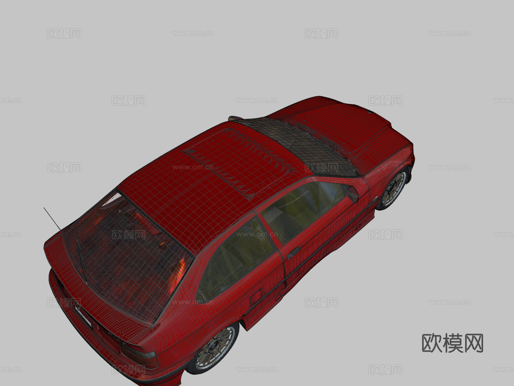 宝马E36 318tisu模型