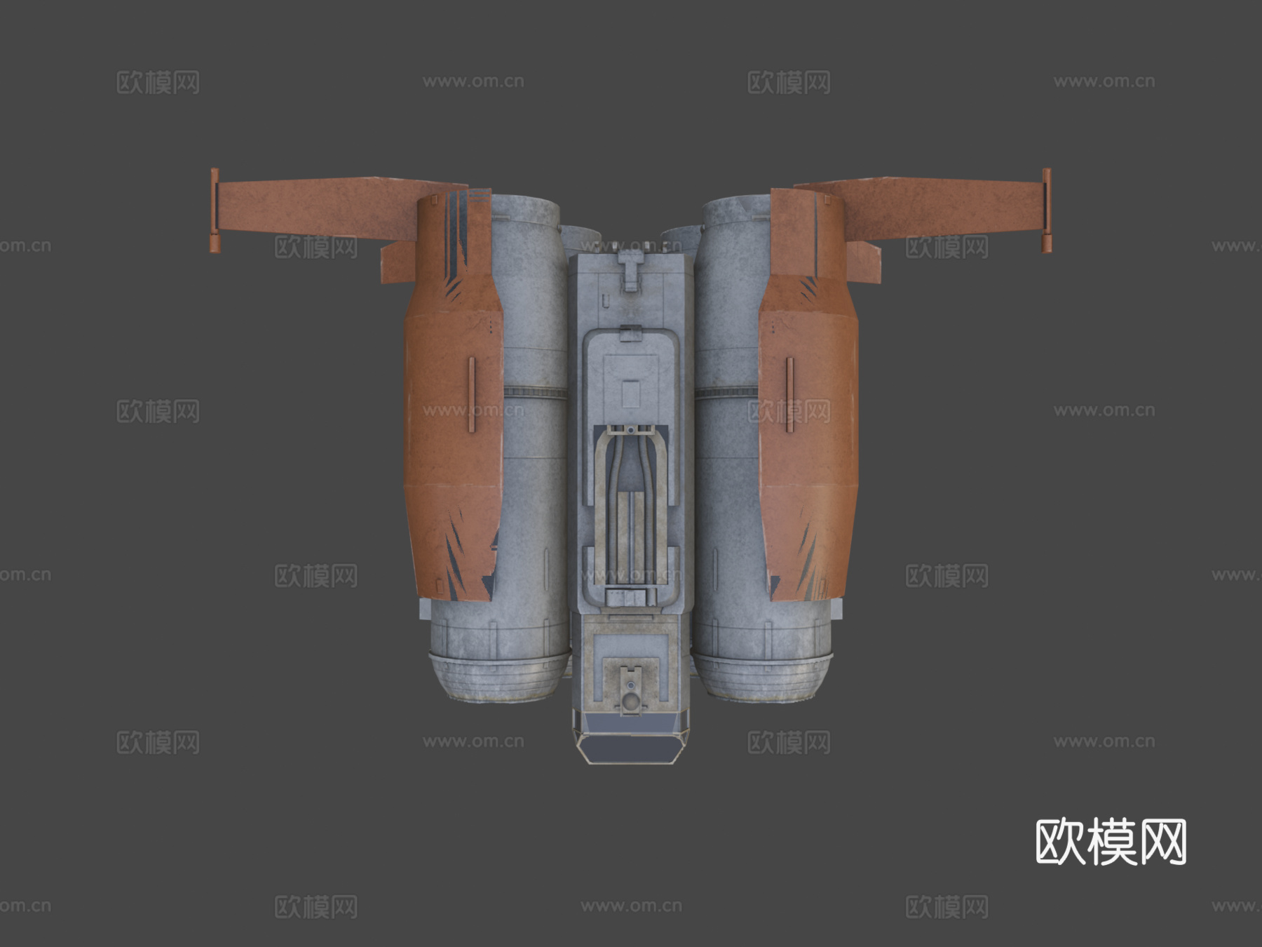 星球大战 - 四联跳跃者su模型