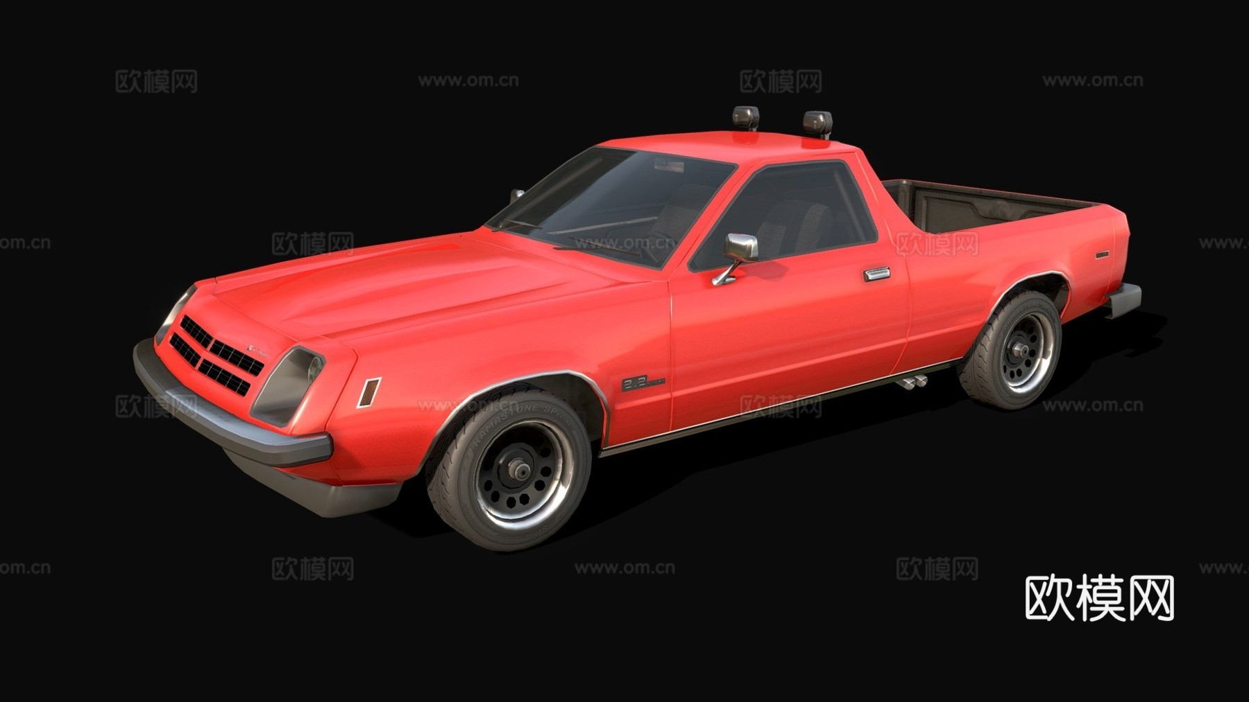 Doutrive 78年-低多边形模型su模型