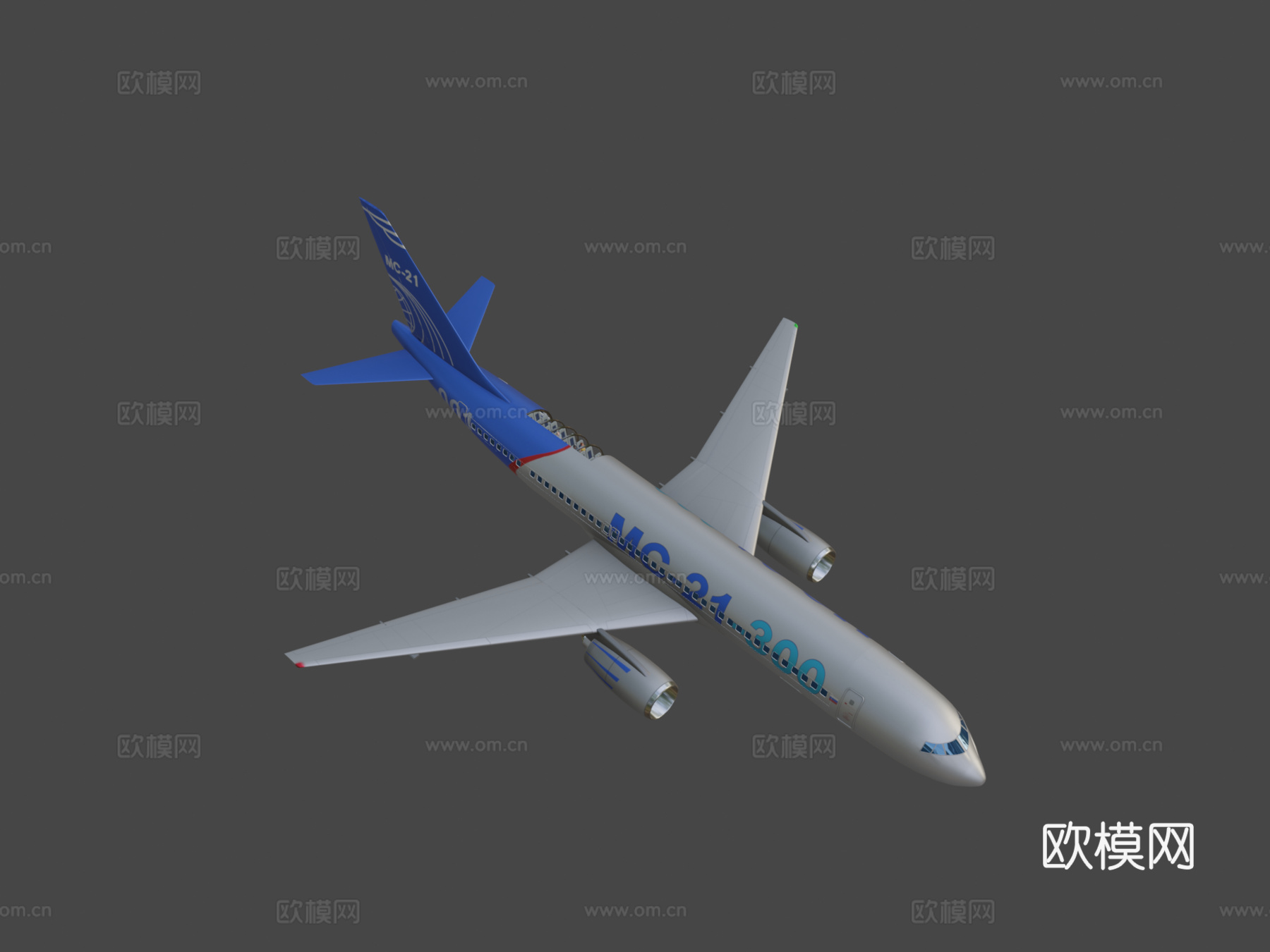 MC-21-300客机su模型