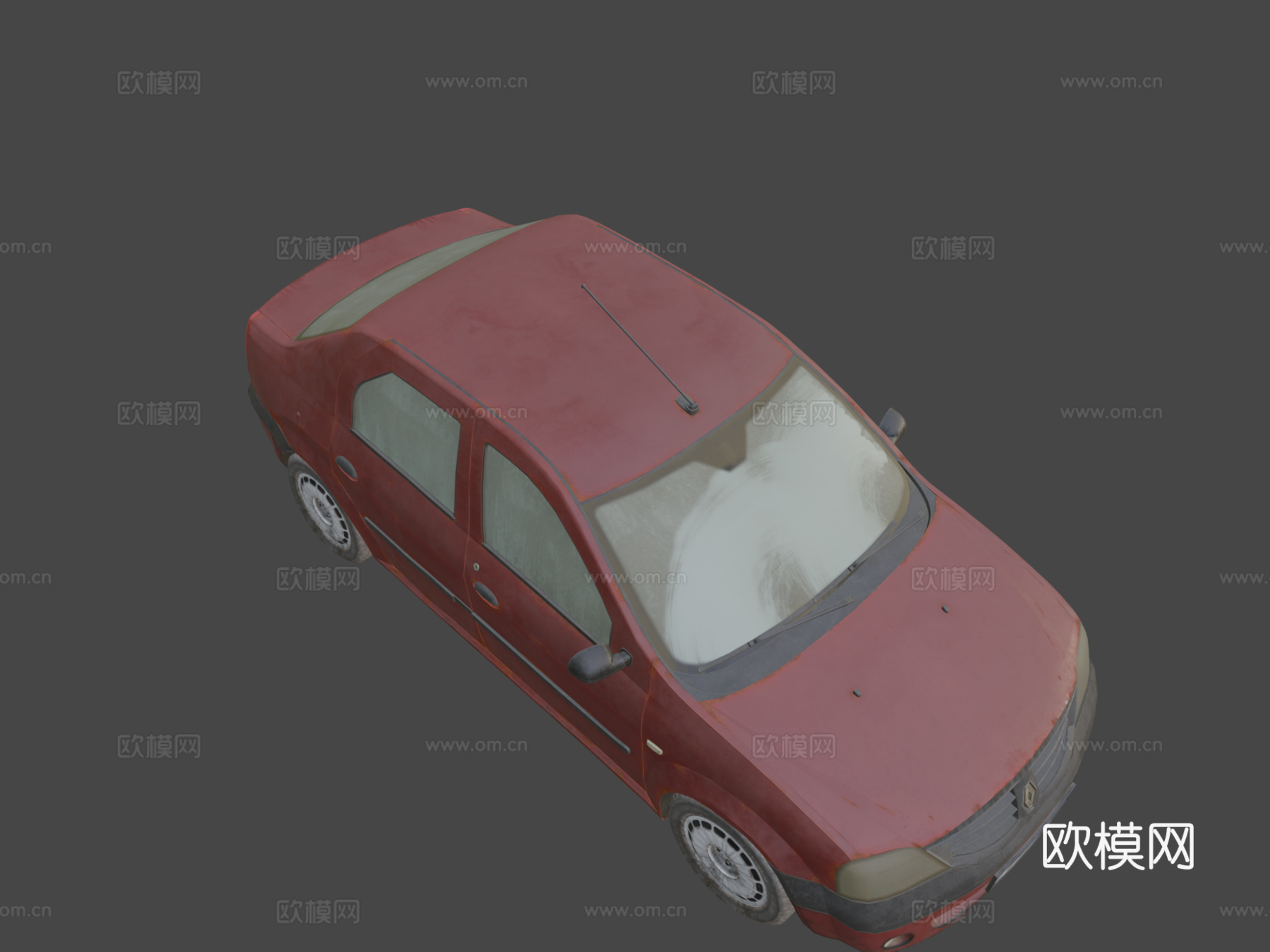 雷诺洛根2004su模型