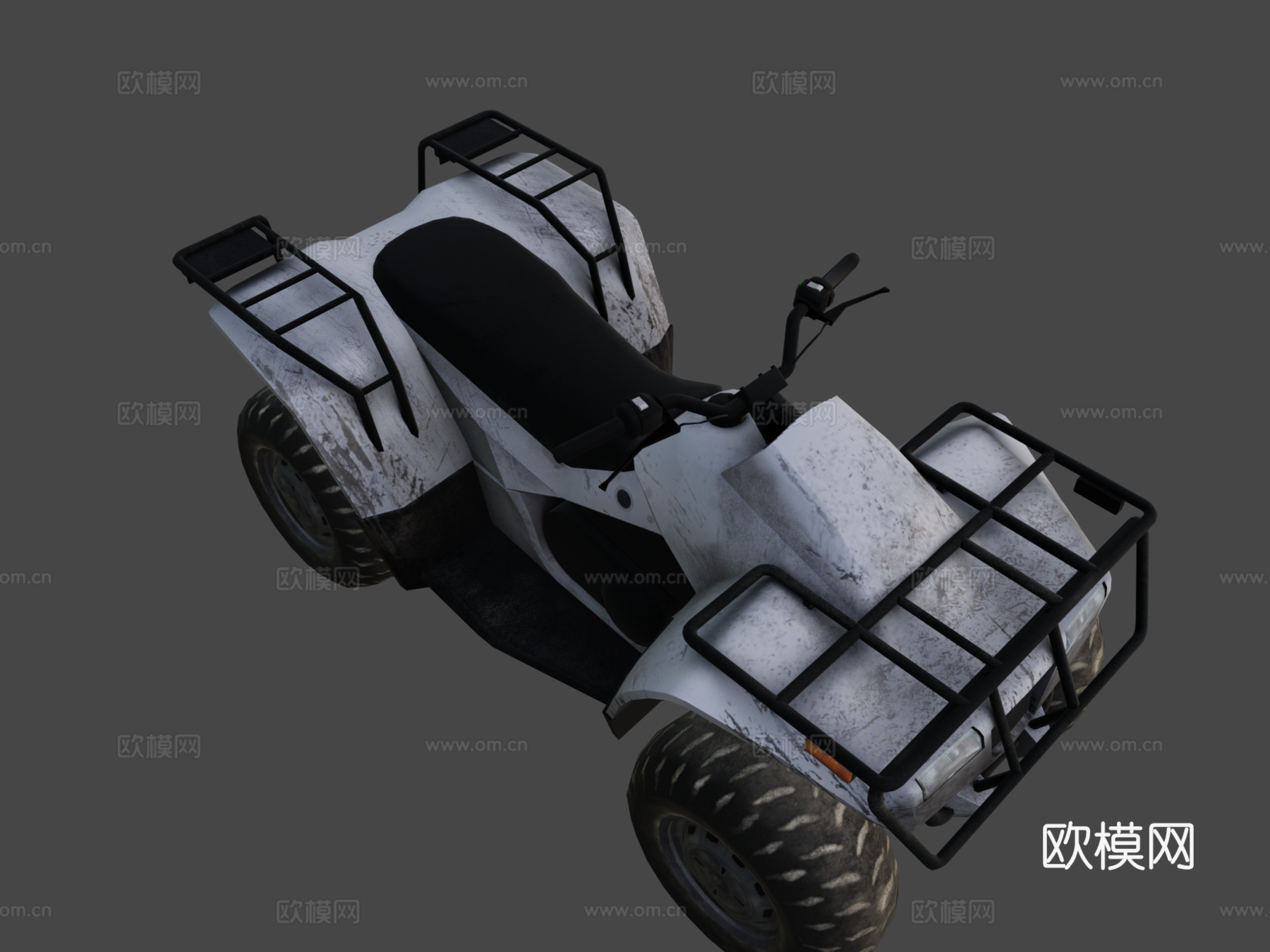 四轮摩托车3Dsu模型