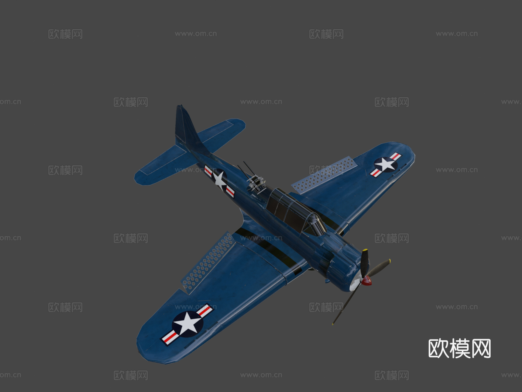 道格拉斯SBD无畏式 - 二战飞机 - 二战飞机su模型