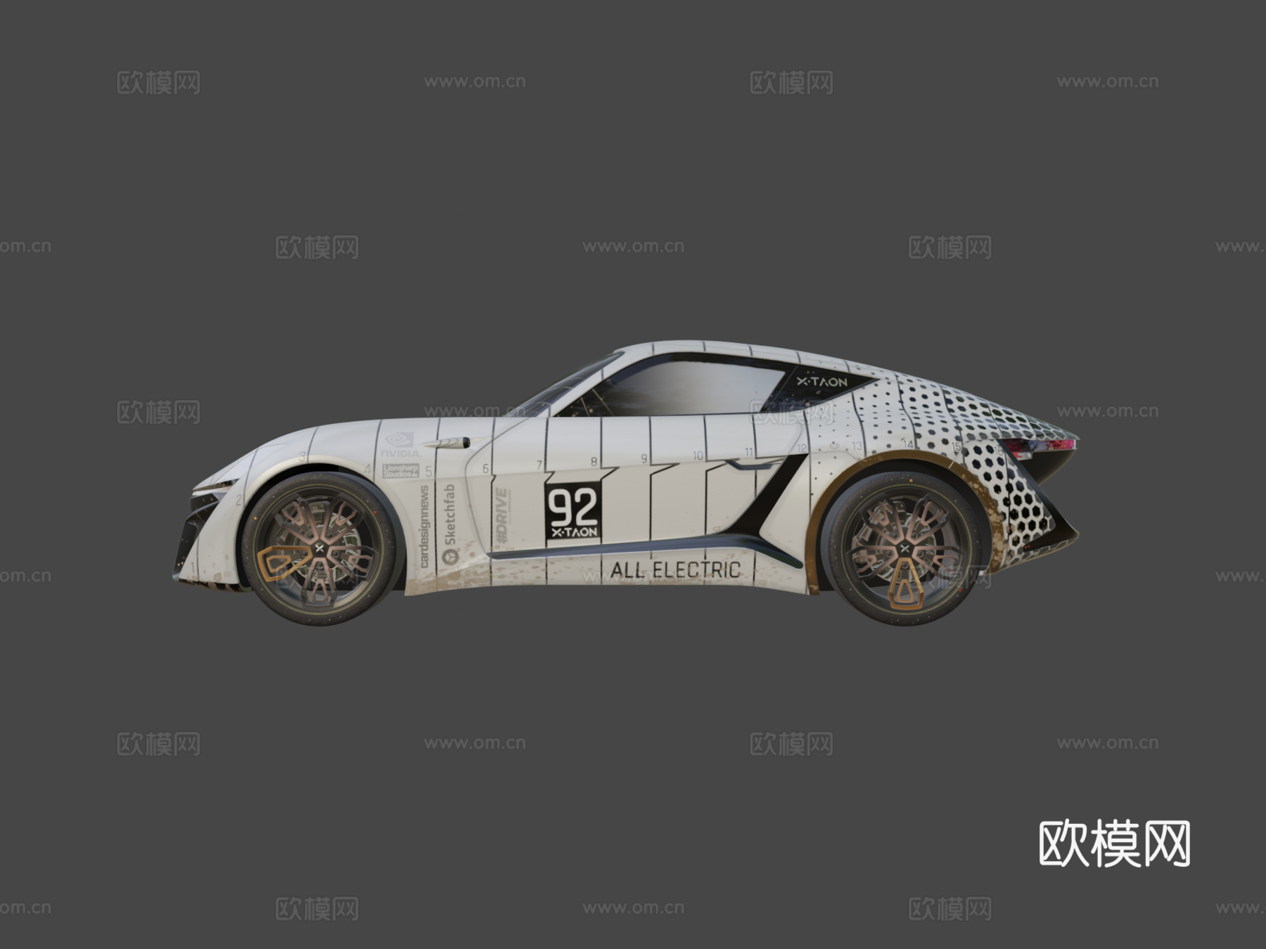 X-Taon - 心灵与灵魂艺术车su模型