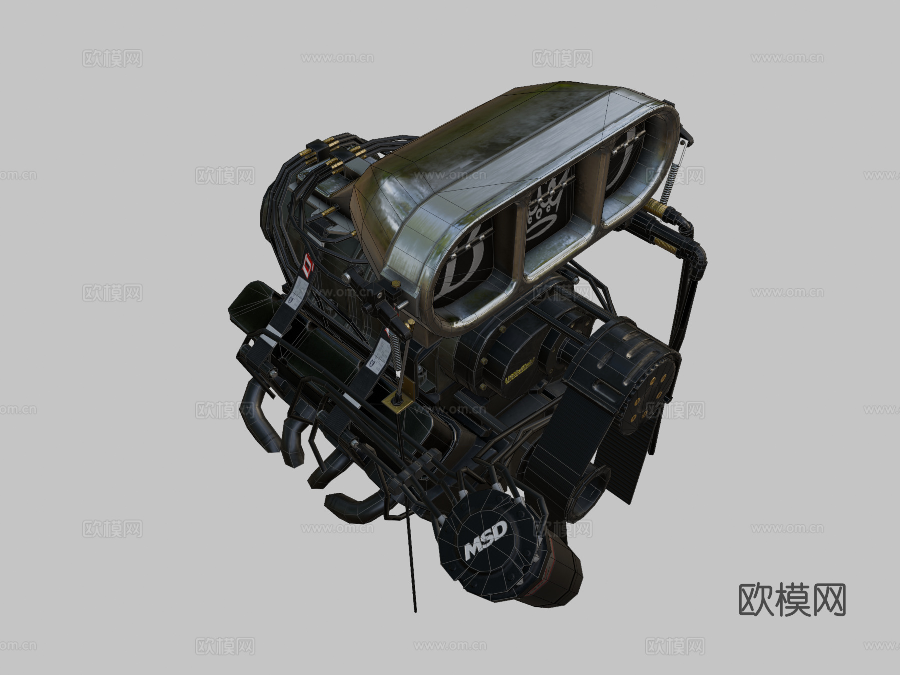 扭矩烧胎引擎-AGROXAsu模型