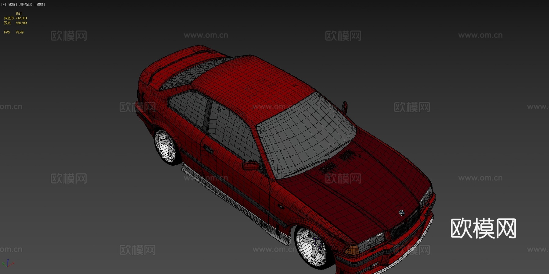 宝马3系e36[街头]su模型