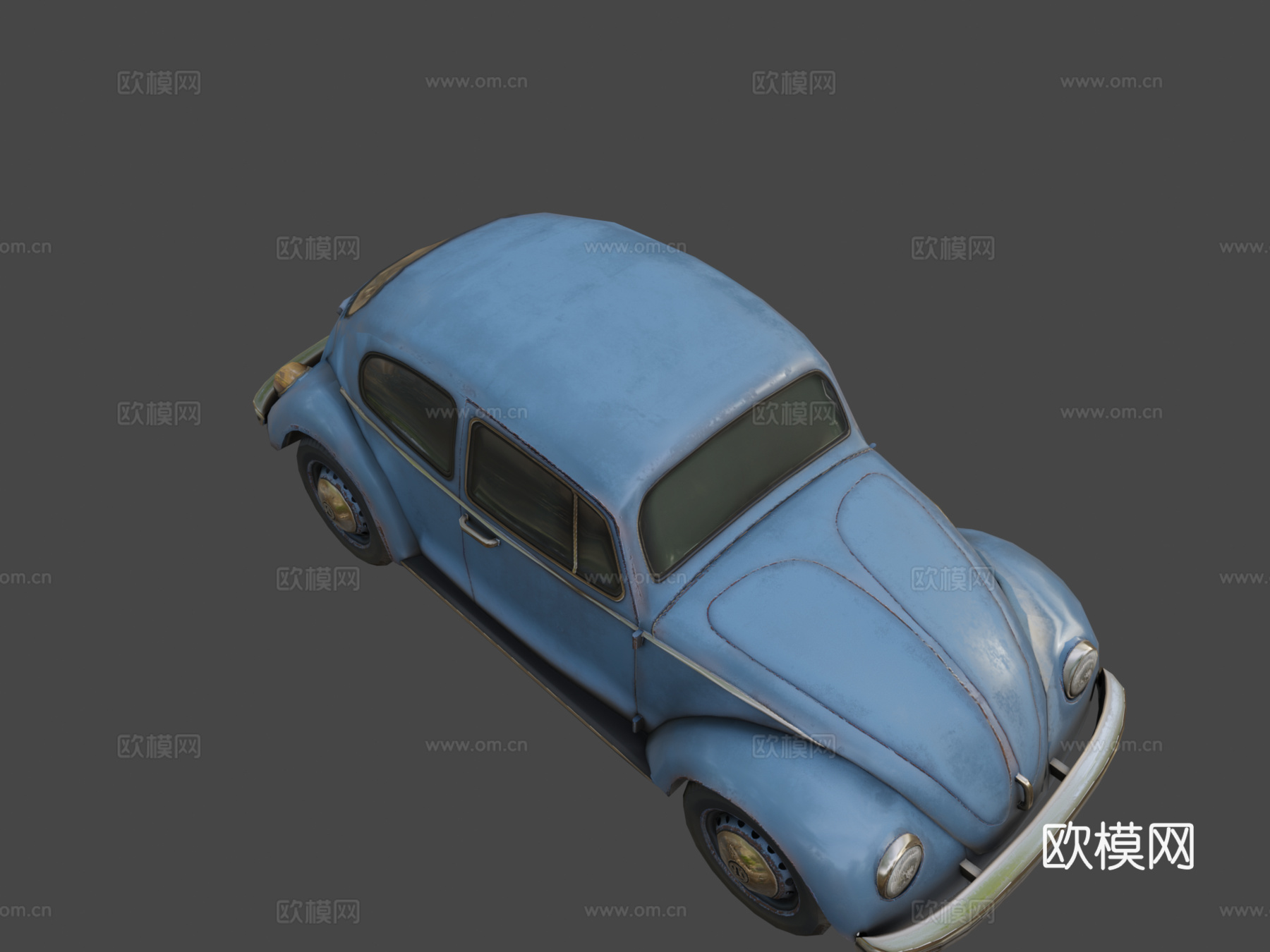 大众甲壳虫su模型