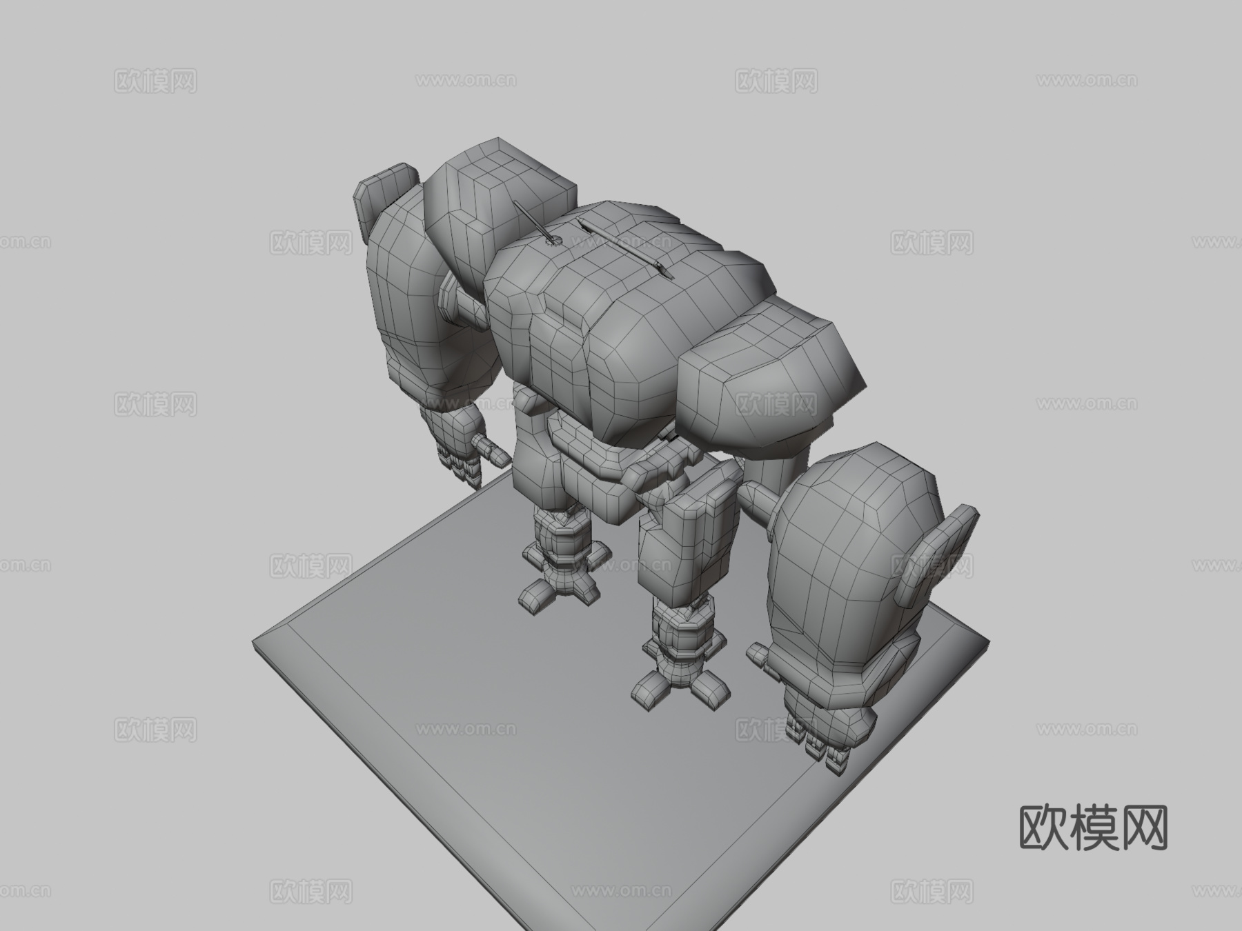战斗机甲-深入敌阵su模型