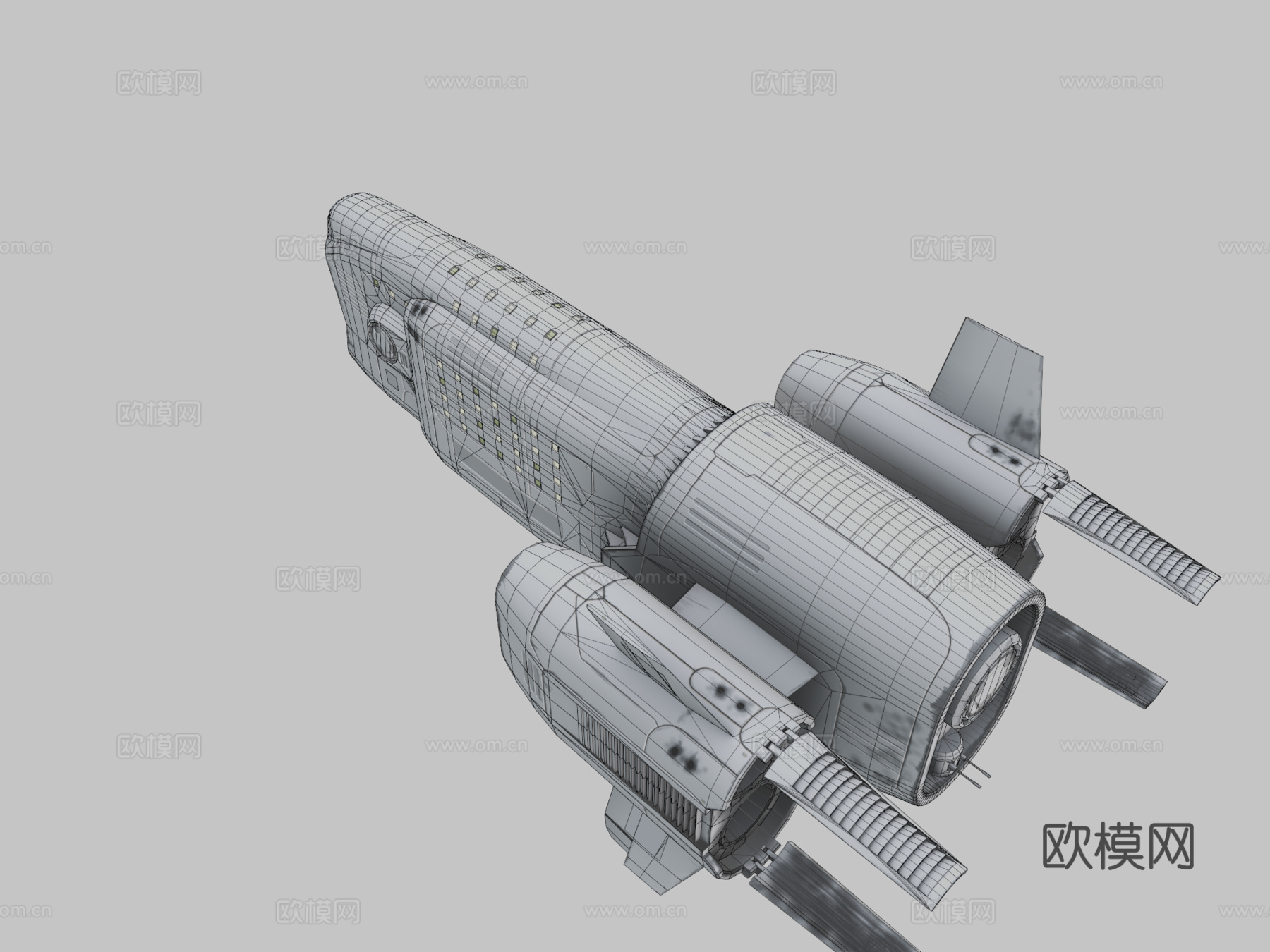 马拉巴尔中型运输机su模型
