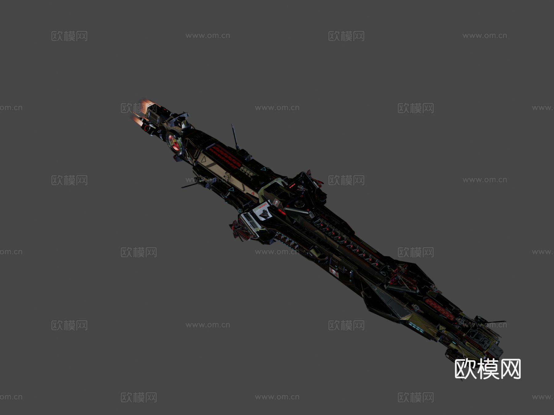 耶利哥驱逐舰‘西比尔’su模型