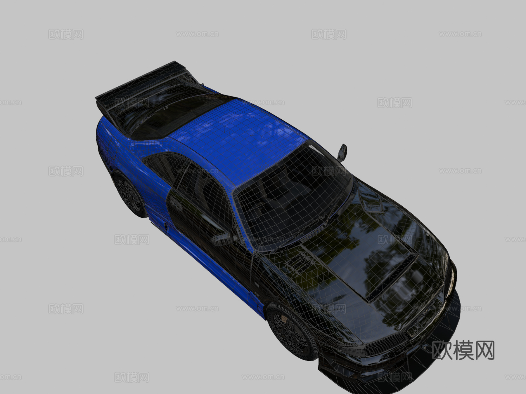 日产Skyline GTR r33su模型