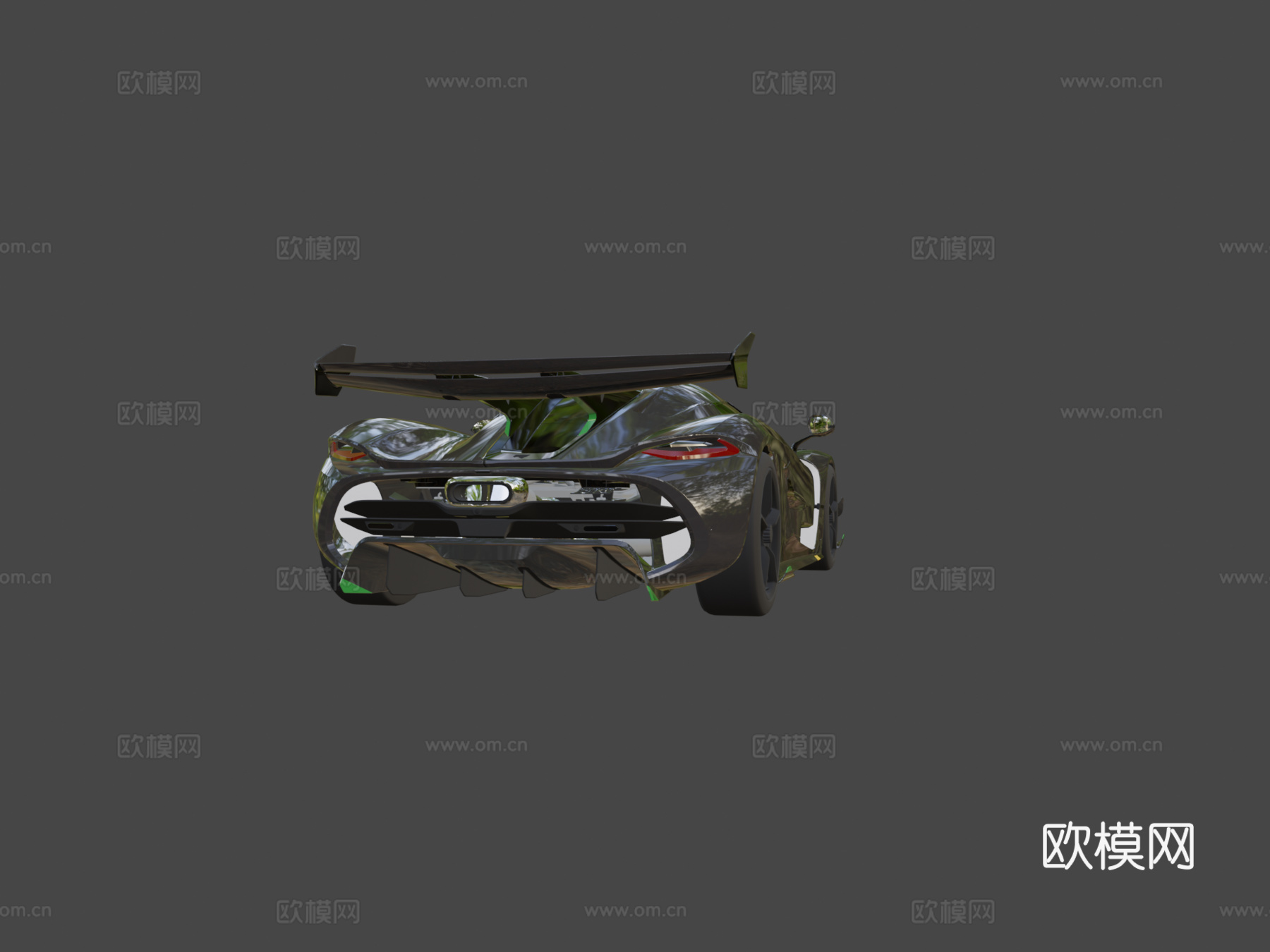 科尼赛克 Jesko 黑色 2020su模型