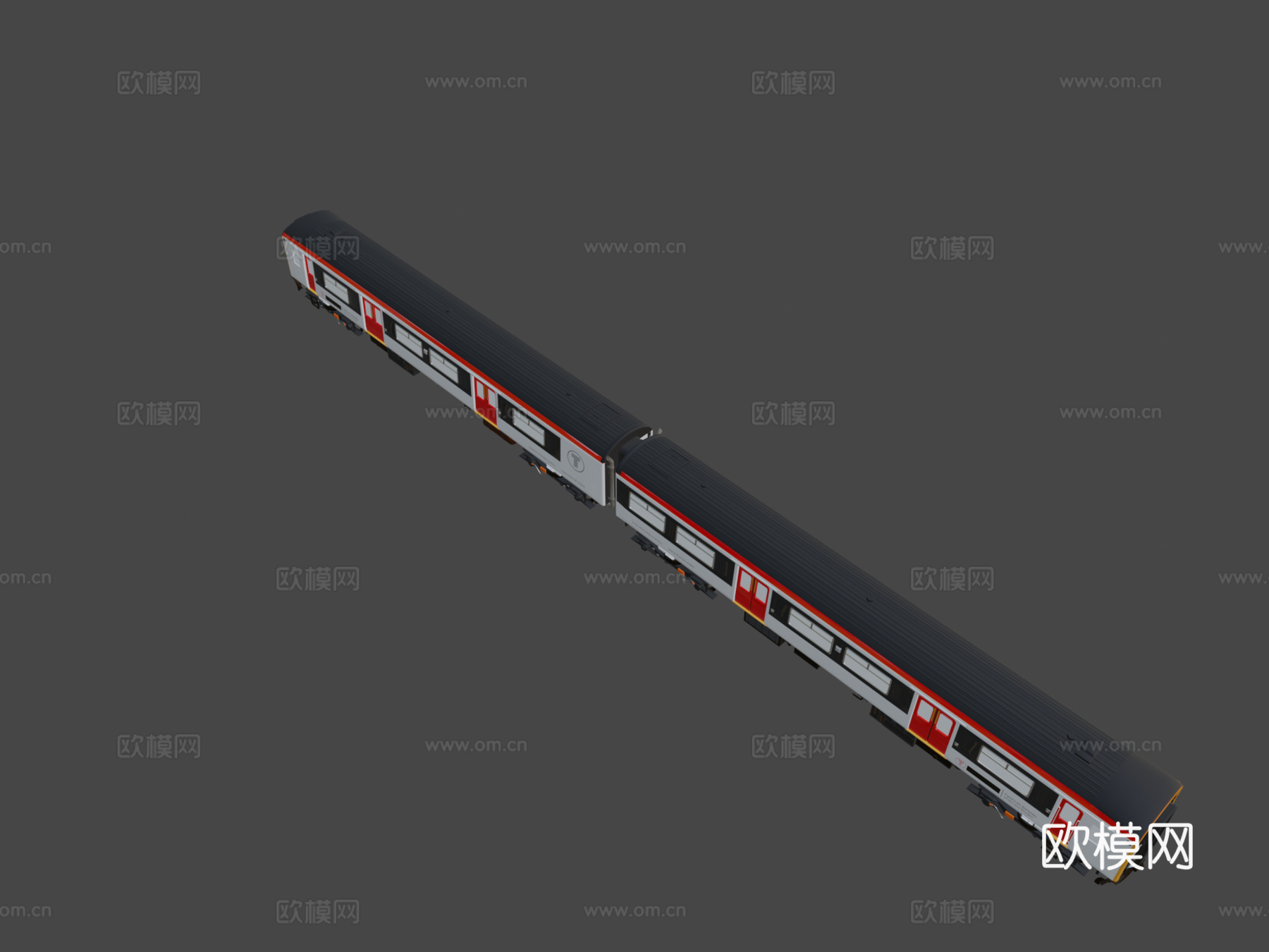 火车-威尔士运输150级DMUsu模型