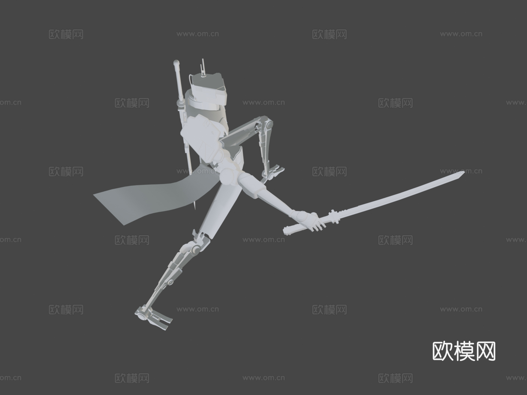 机器人武士 - サムライロボット -su模型