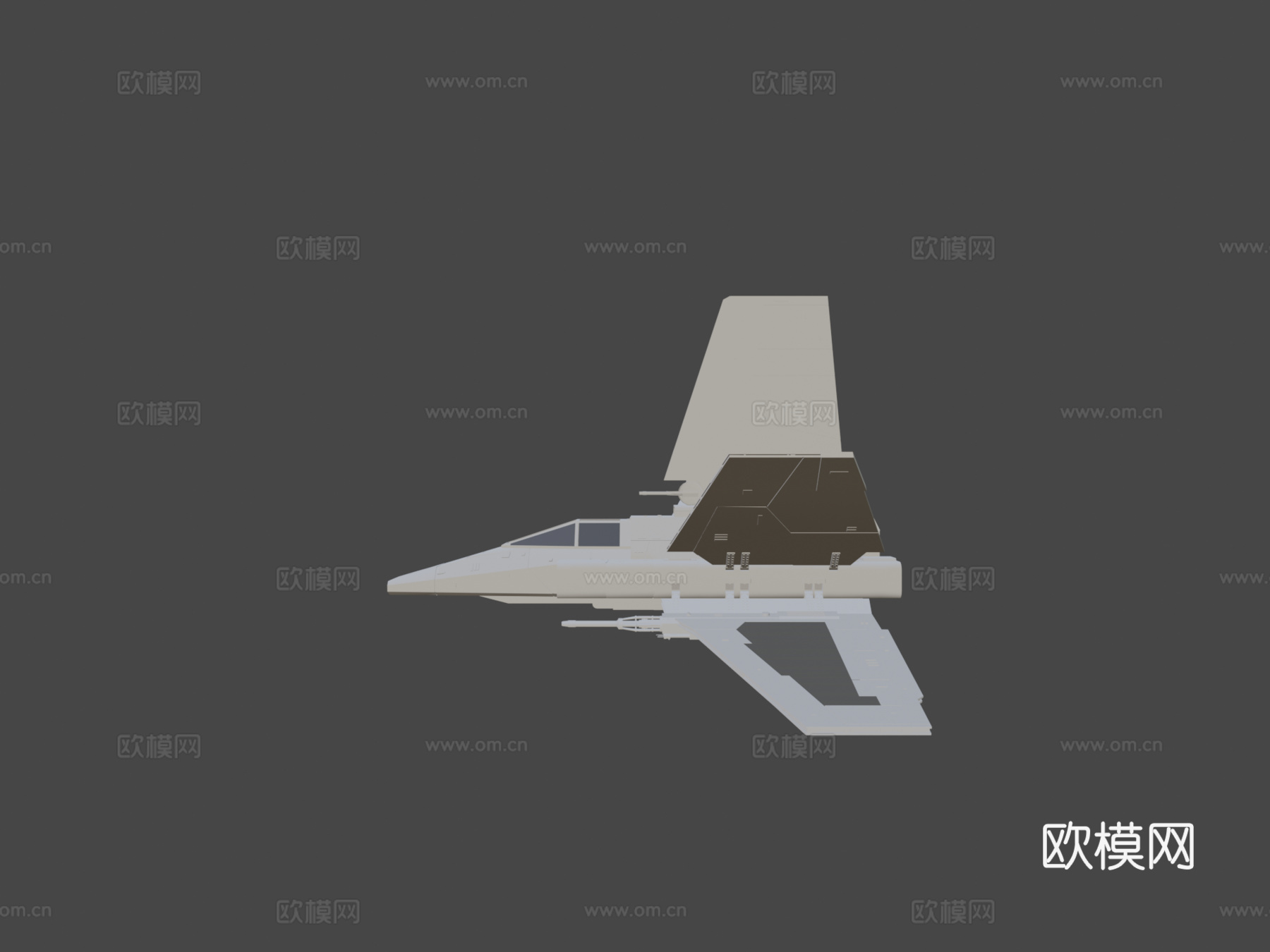 星球大战 - 阿尔法级Xg-1星际翼su模型
