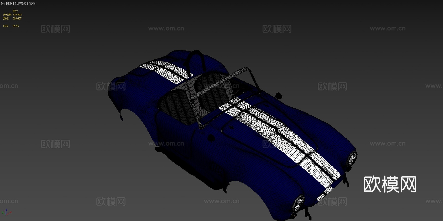 谢尔比眼镜蛇su模型