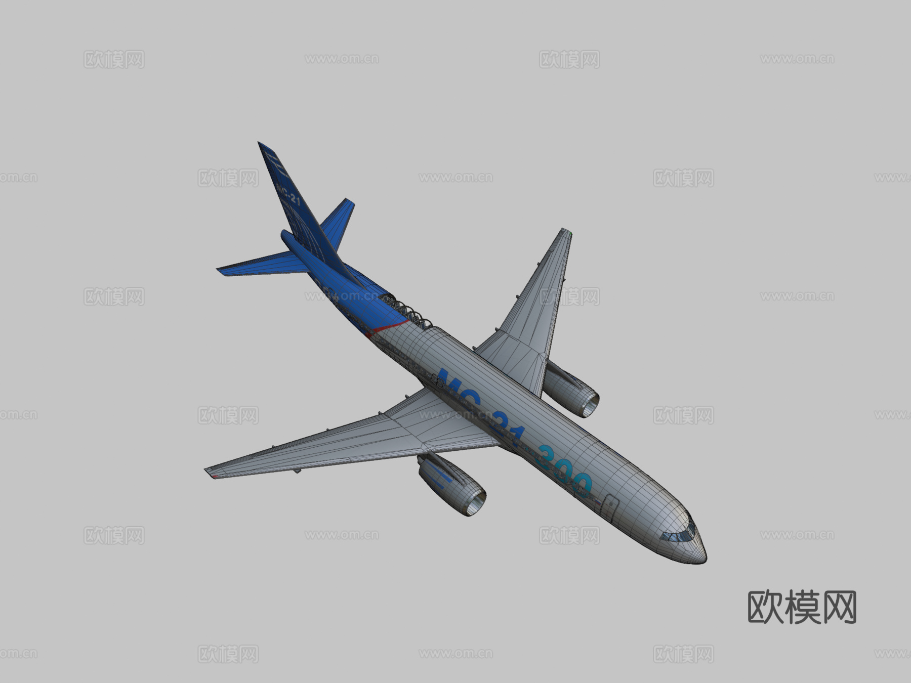 MC-21-300客机su模型