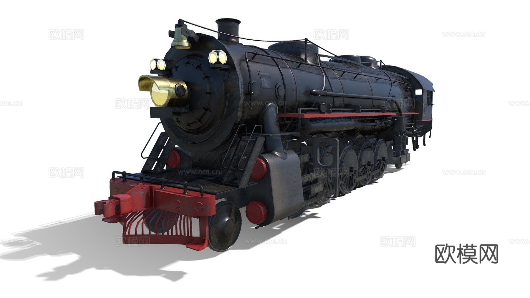 蒸汽火车su模型