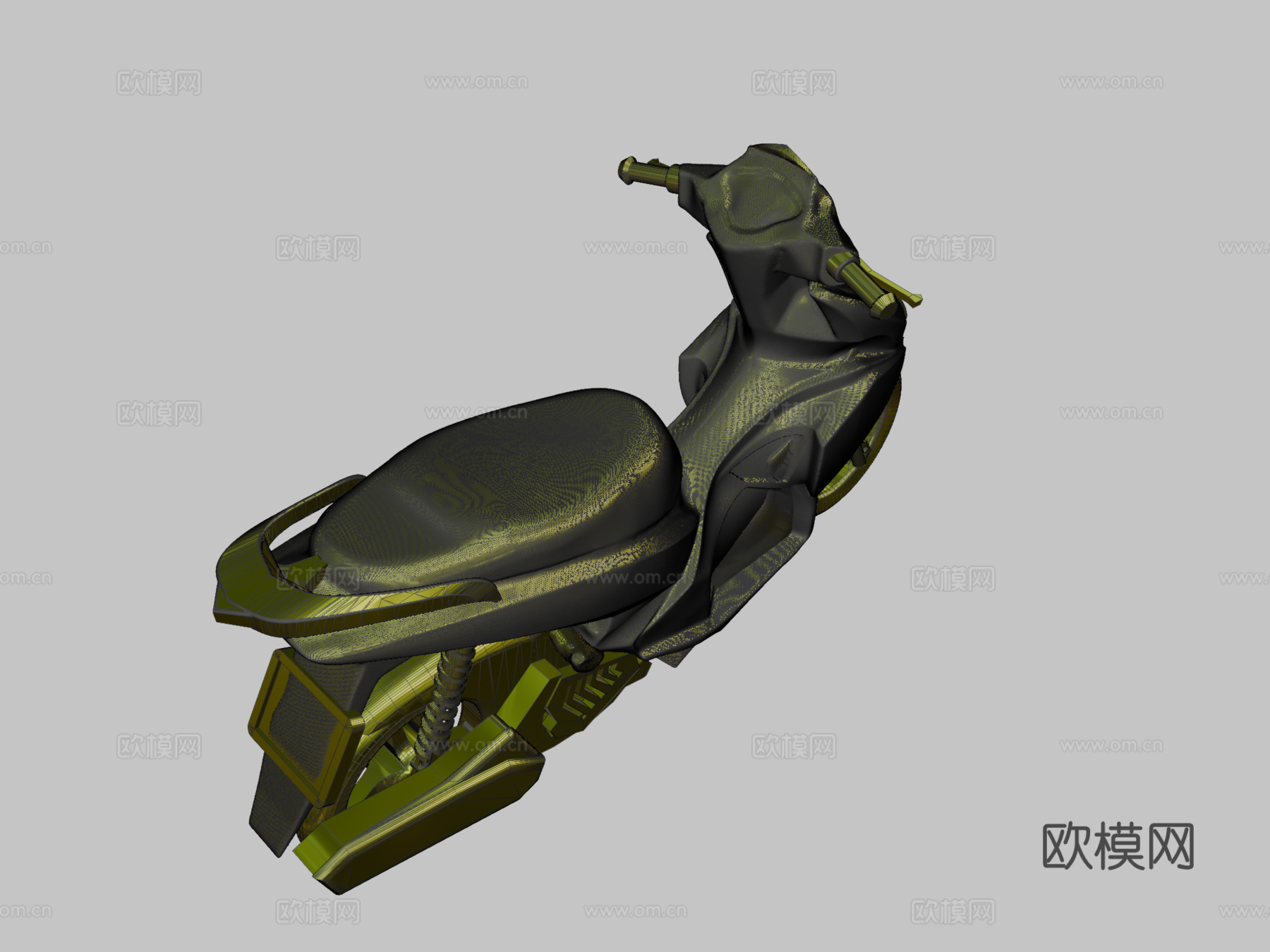 三维模型本田AirBlade 2016款su模型