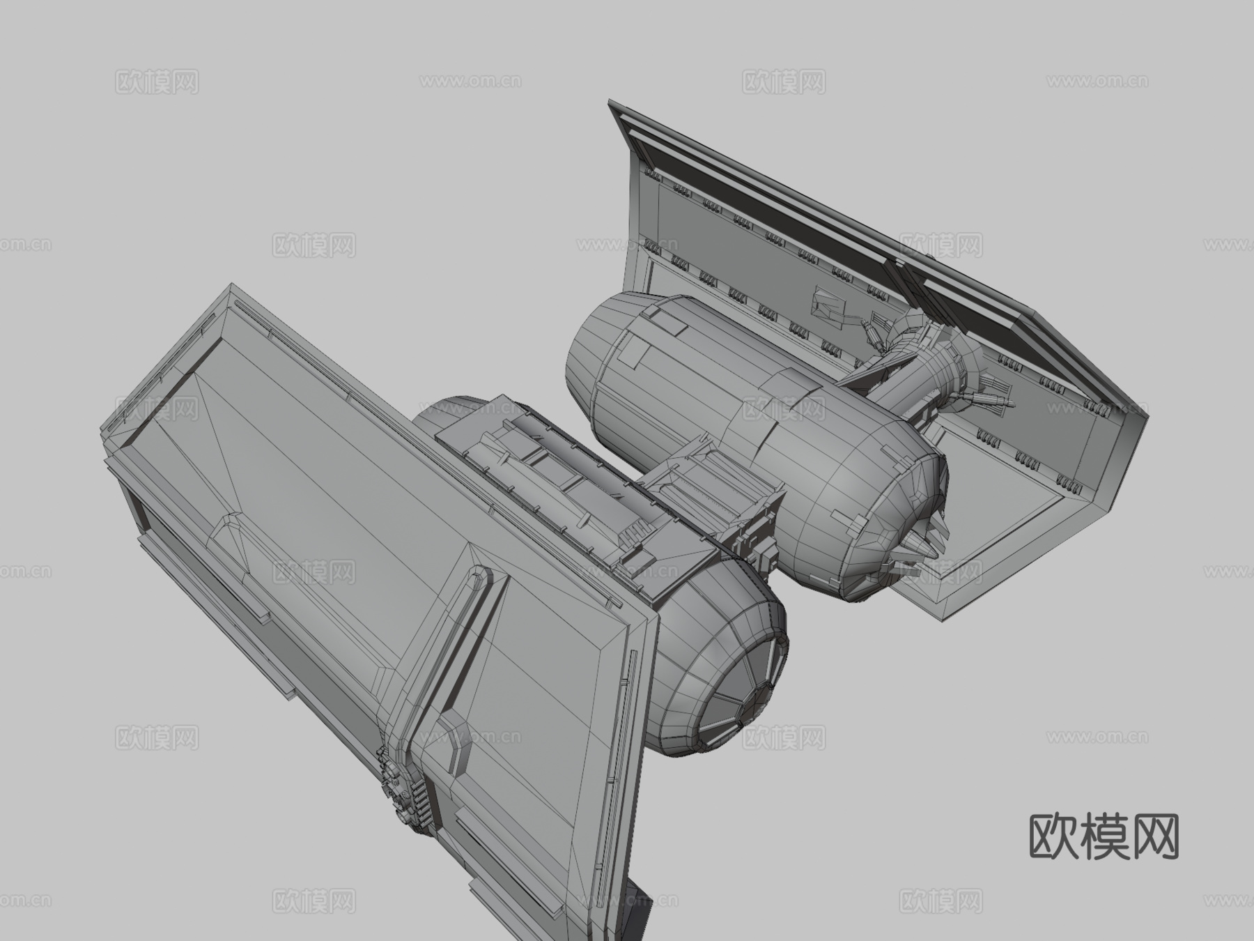 TIE 轰炸机su模型