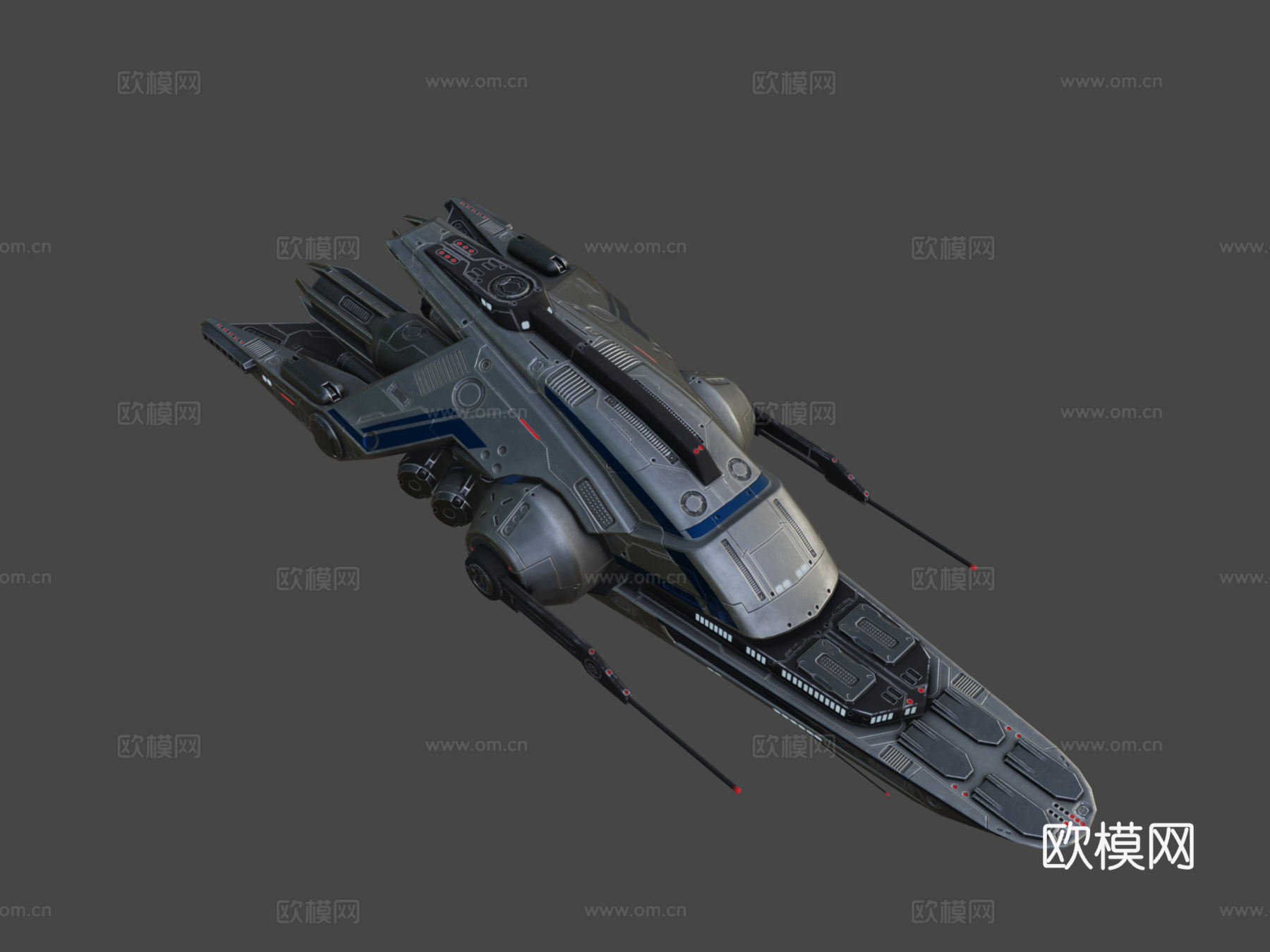 阿尔格尼布巡洋舰su模型