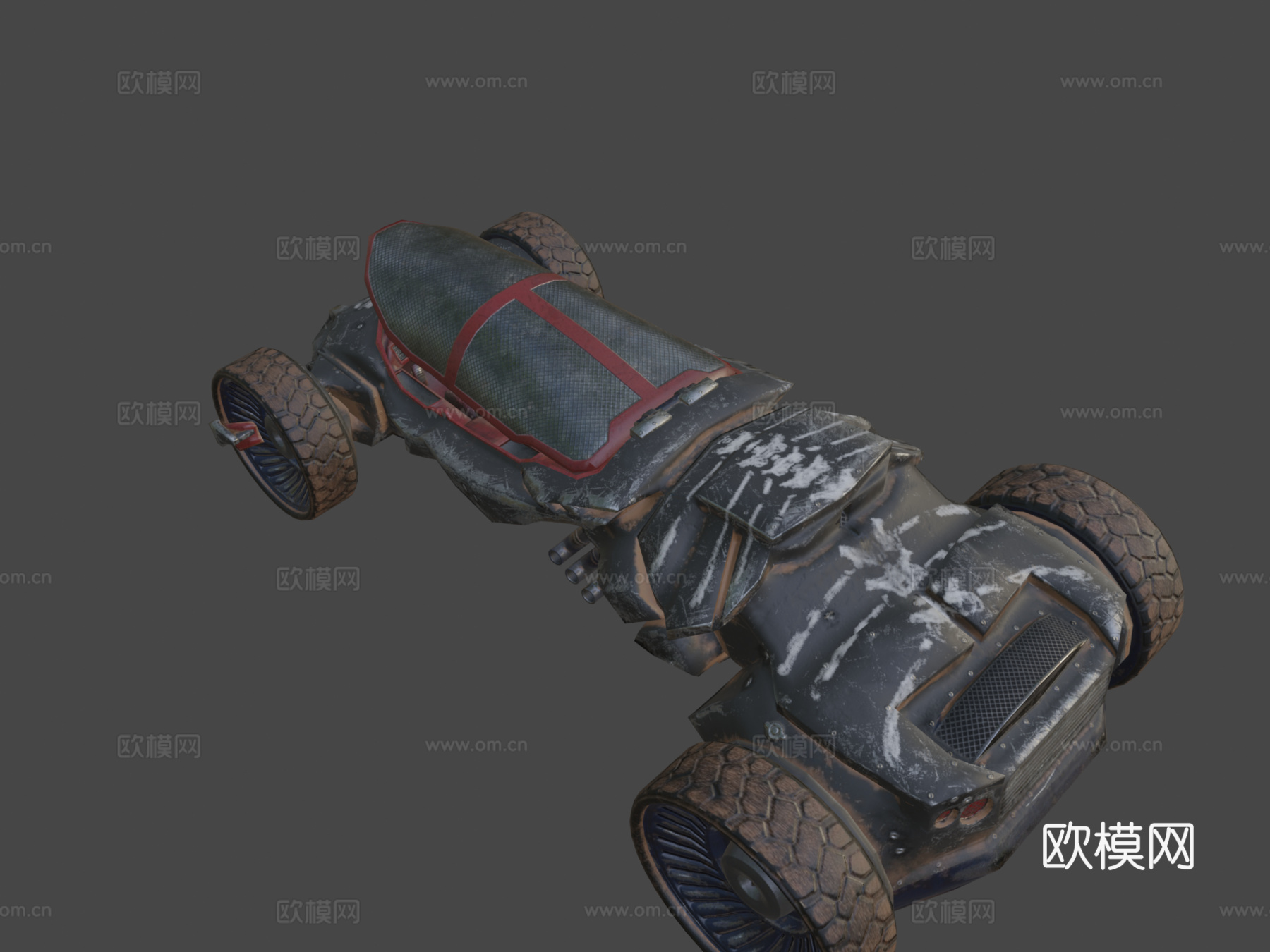 Substance未来主义后启示录汽车su模型